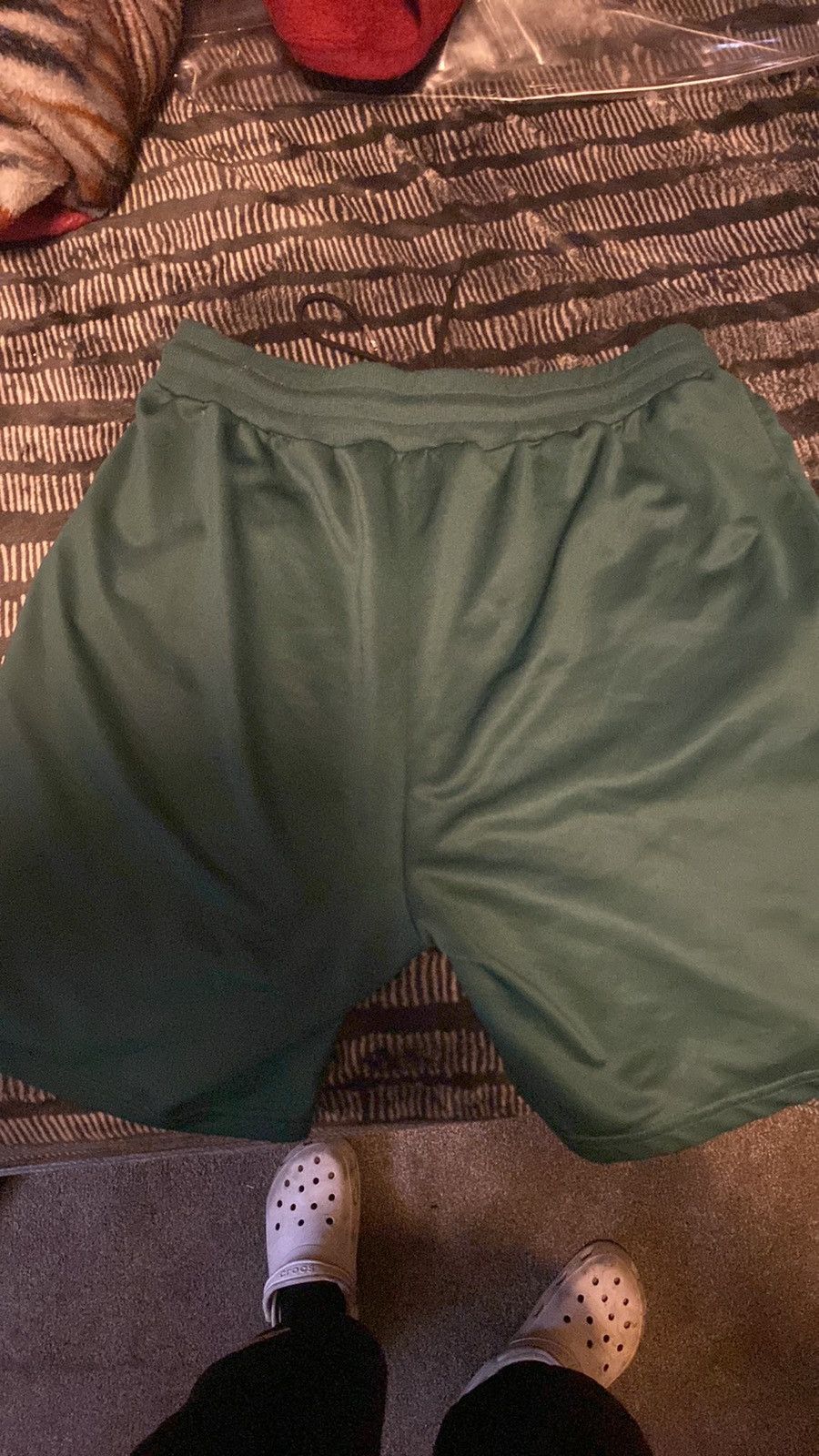 Nike Dark Green Boston Graphic Shorts Size US 31 - 2 Thumbnail
