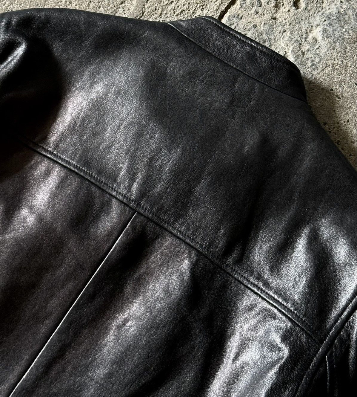 Balenciaga Balenciaga - 1997 - Nicolas Ghesquière - Moto Leather Jacket Size US L / EU 52-54 / 3 - 21 Thumbnail