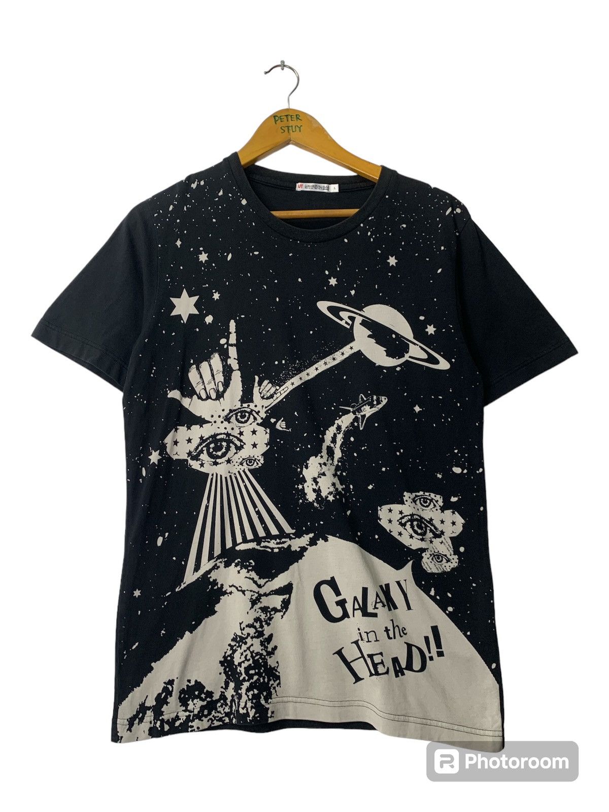 Other × Uniqlo Uniqlo Galaxy in the head t-shirt Size US L / EU 52-54 / 3 - 1 Thumbnail