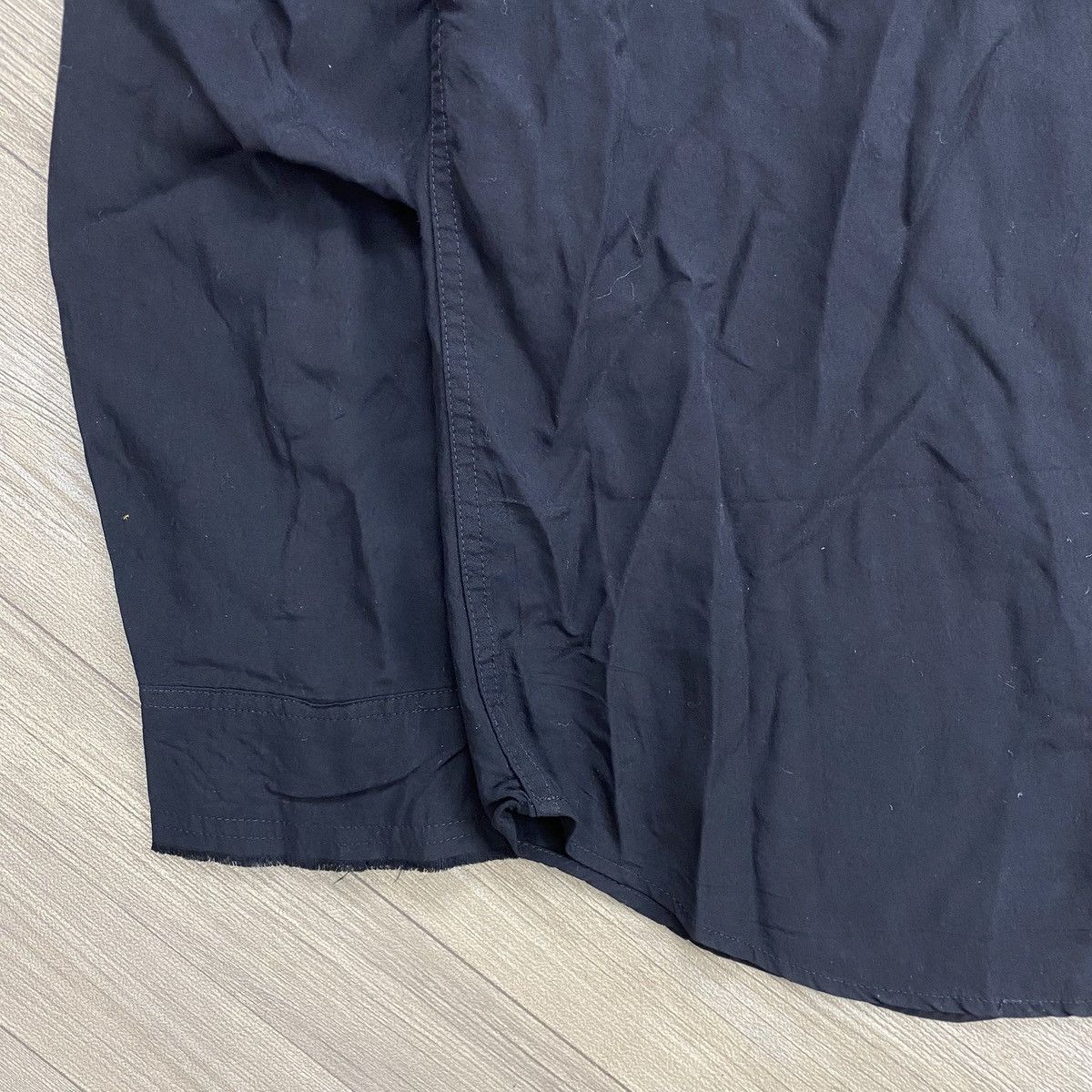 Yohji Yamamoto Archive Y’S For Men Yohji Yamamoto Black Long Shirt Designer Size US S / EU 44-46 / 1 - 9 Thumbnail