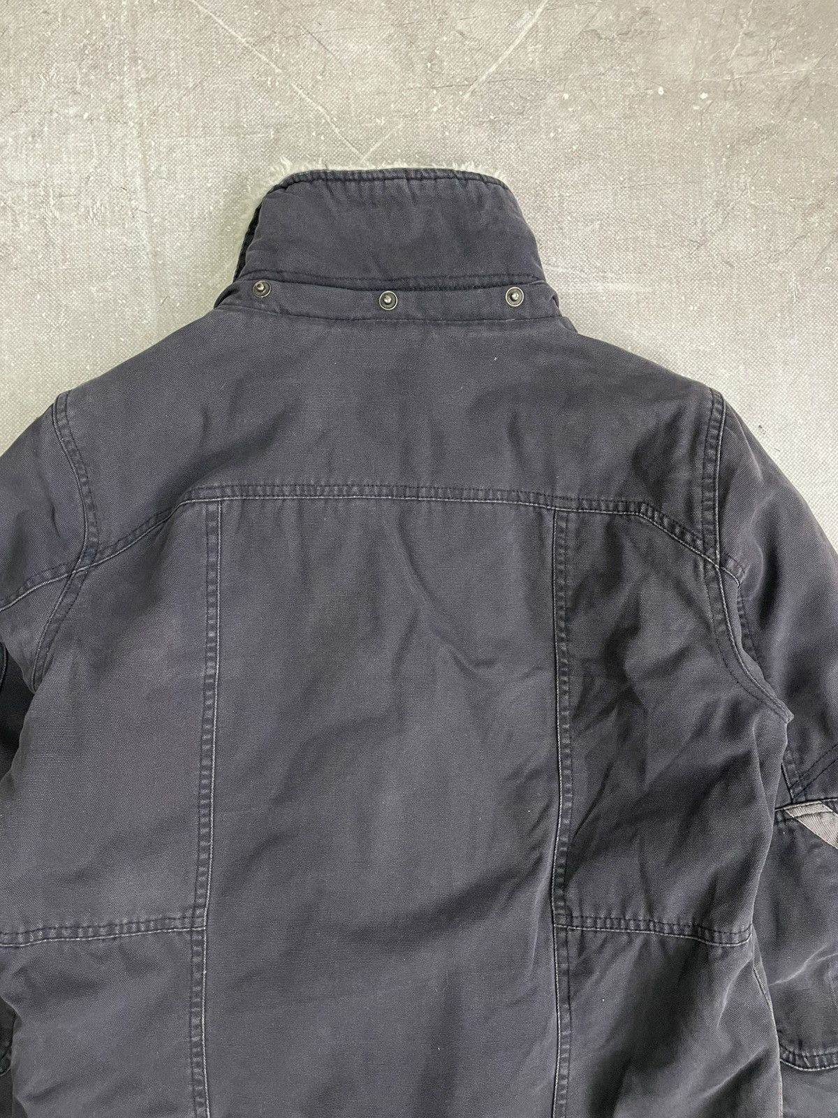 Hysteric Glamour Canvas y2k fur jacket vintage cropped military style Size US M / EU 48-50 / 2 - 12 Thumbnail