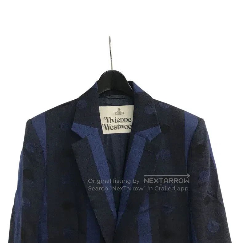 Vivienne Westwood Vivienne Westwood Striped polka dot long coat Size US M / EU 48-50 / 2 - 3 Thumbnail