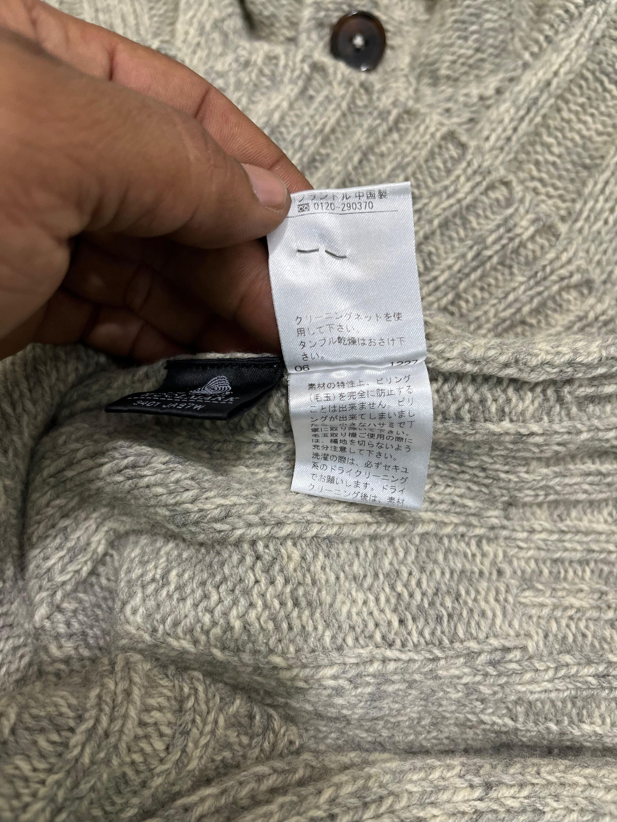 Yohji Yamamoto Ined By Yohji Yamamoto Wool Button Ups Cardigans Size M / US 6-8 / IT 42-44 - 7 Thumbnail