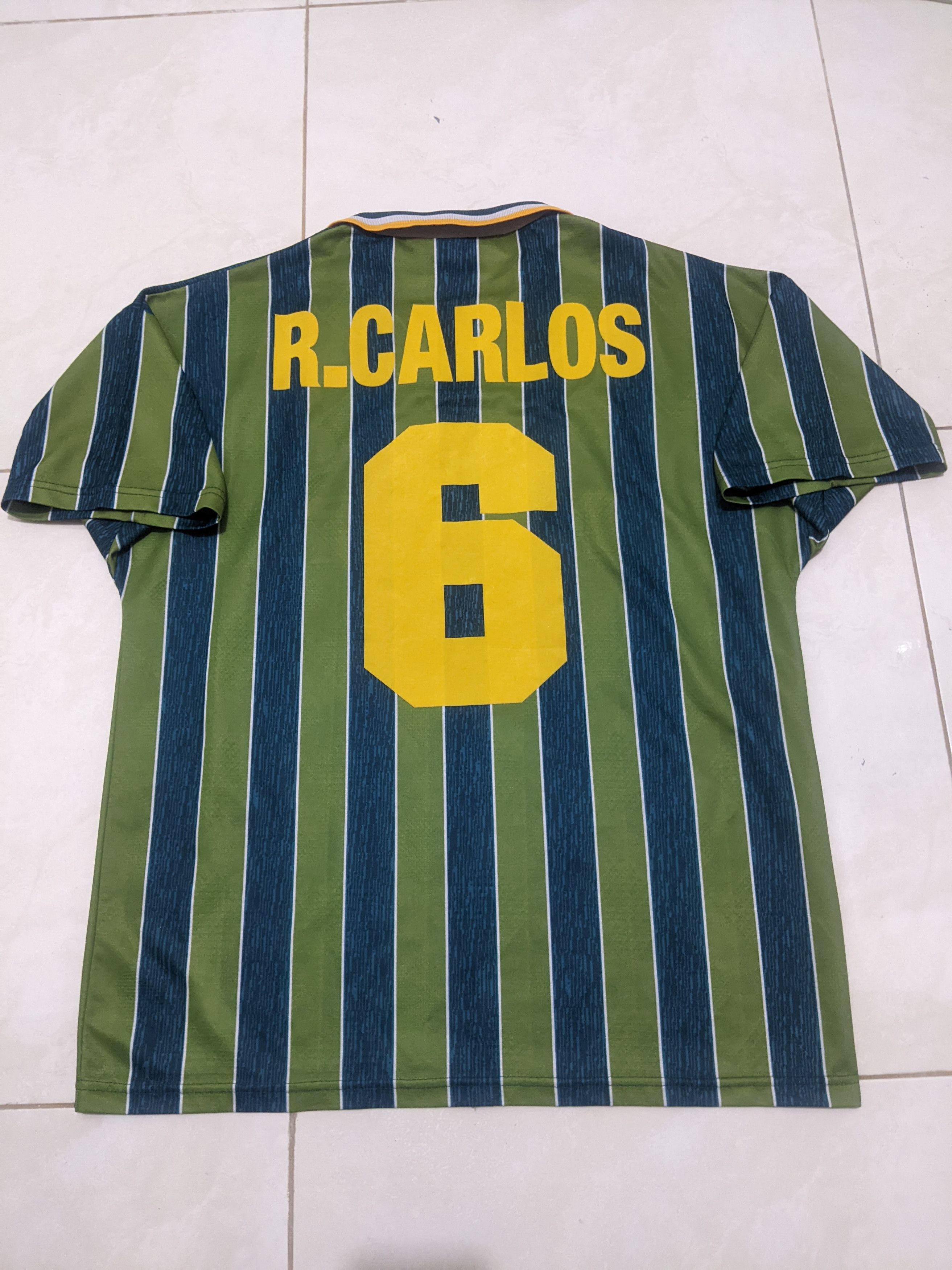 Umbro inter Milan away 1995-96 Roberto carlos football shirt Size US L / EU 52-54 / 3 - 2 Thumbnail