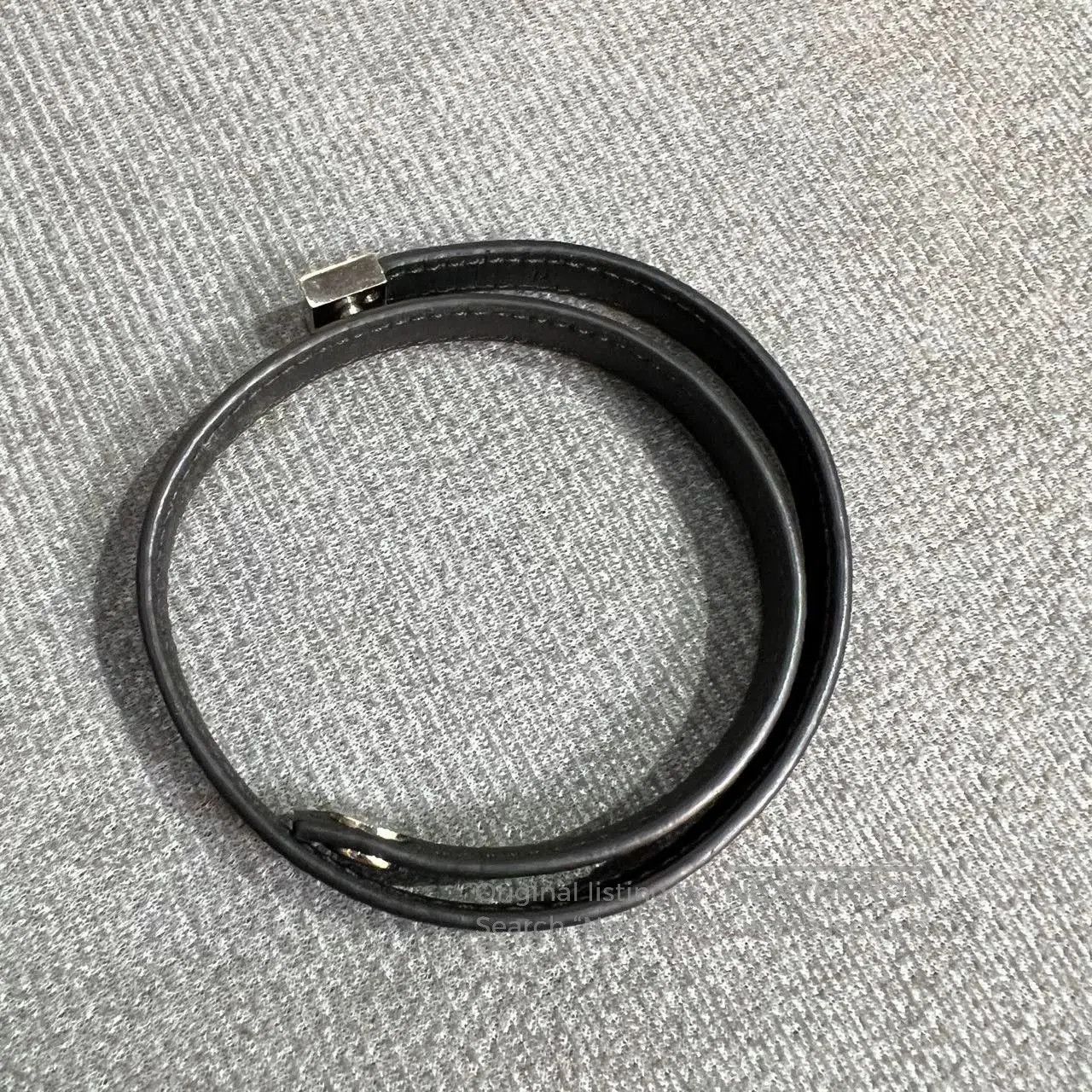 Louis Vuitton Louis Vuitton Black Checkerboard Bracelet. Size ONE SIZE - 2 Thumbnail