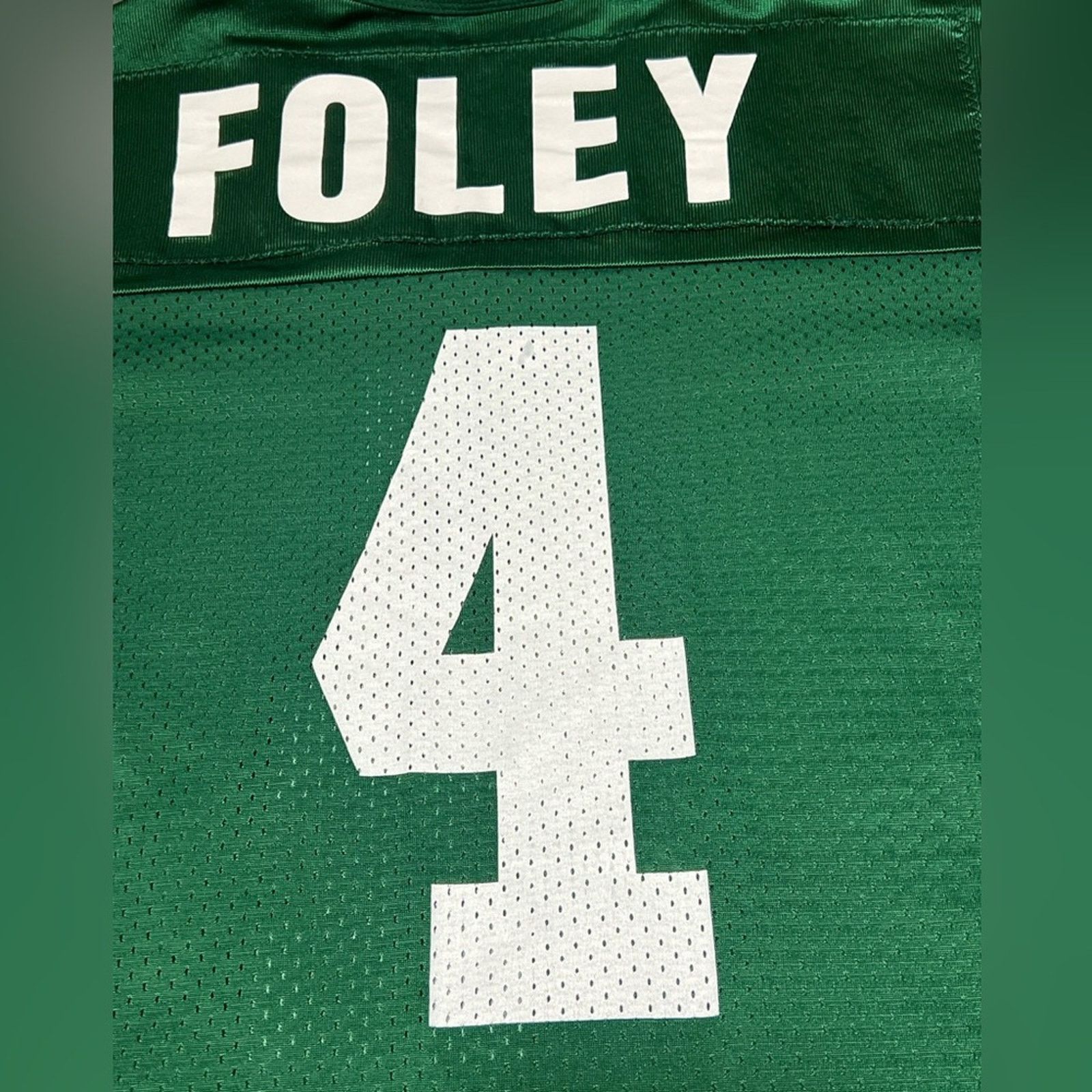 Champion CHAMPION New York Jets Glenn Foley #4 NFL Jersey Vintage 90s Size US L / EU 52-54 / 3 - 6 Thumbnail