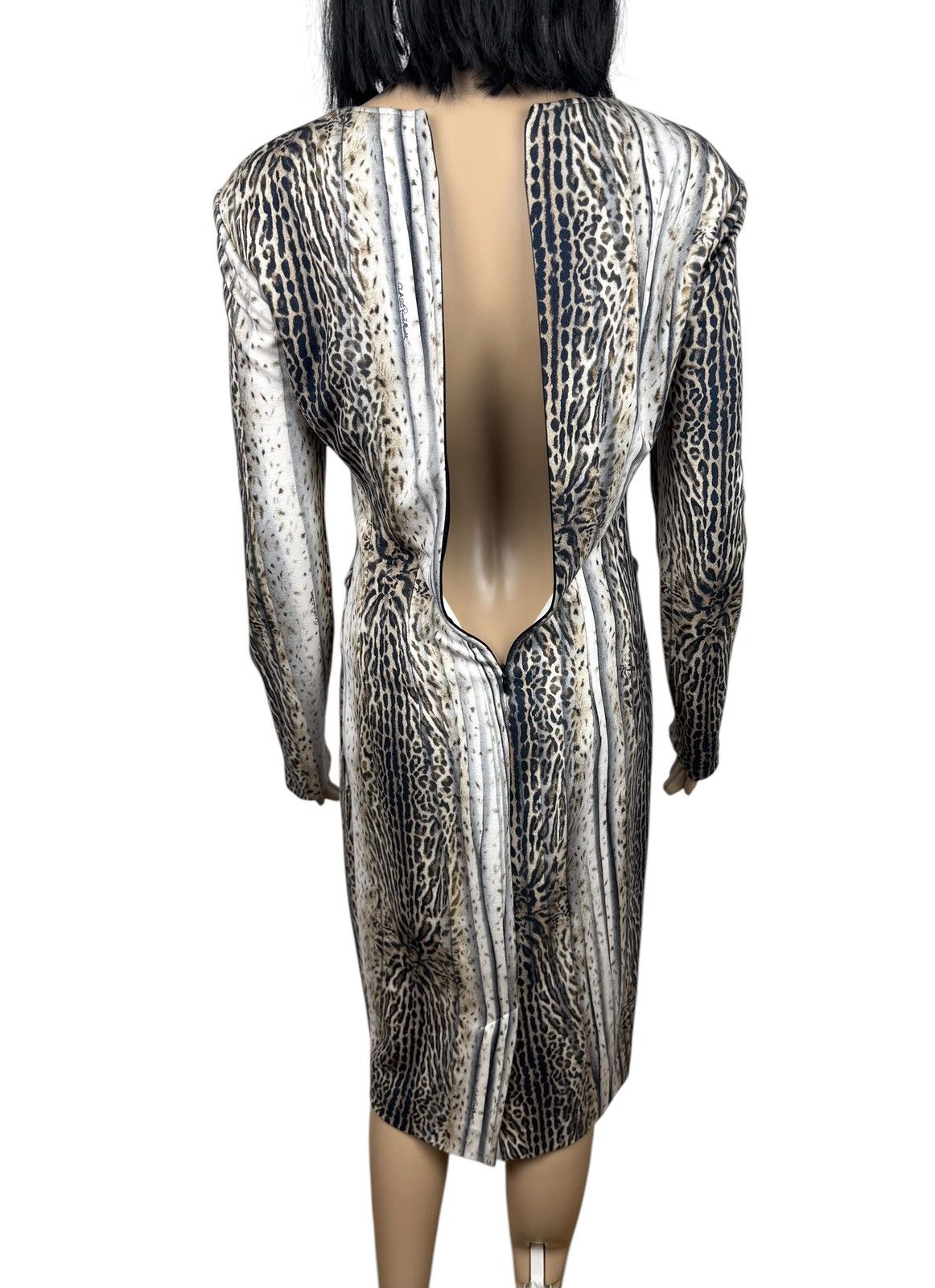 Cavalli Class × Roberto Cavalli Roberto Cavalli Class Dress Animal Print Knee Length IT44 Size M / US 6-8 / IT 42-44 - 12 Thumbnail