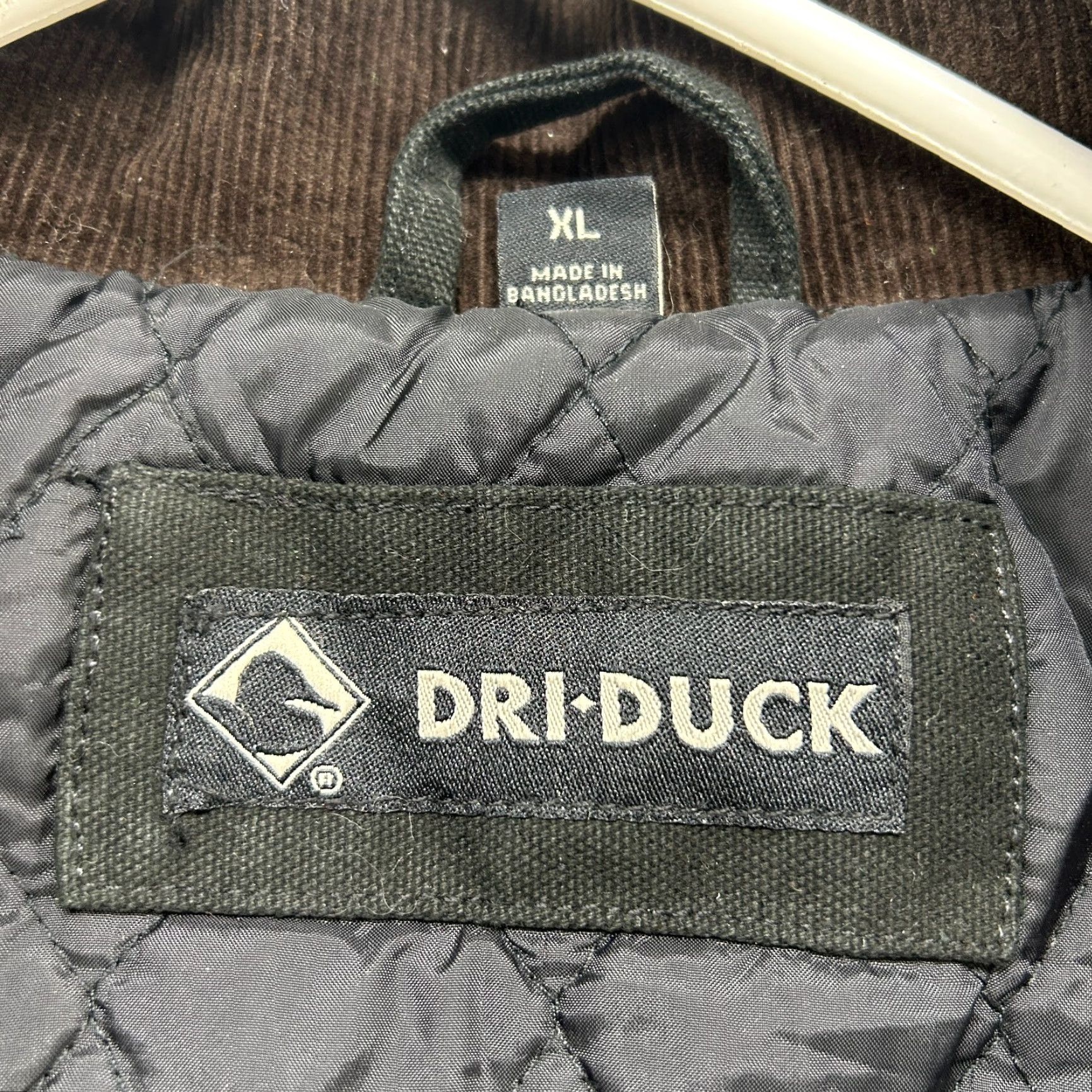 Vintage VINTAGE Dri Duck Jacket Mens XL Black Duck Canvas Quilted Lined Workwear Detroit Size US XL / EU 56 / 4 - 7 Thumbnail