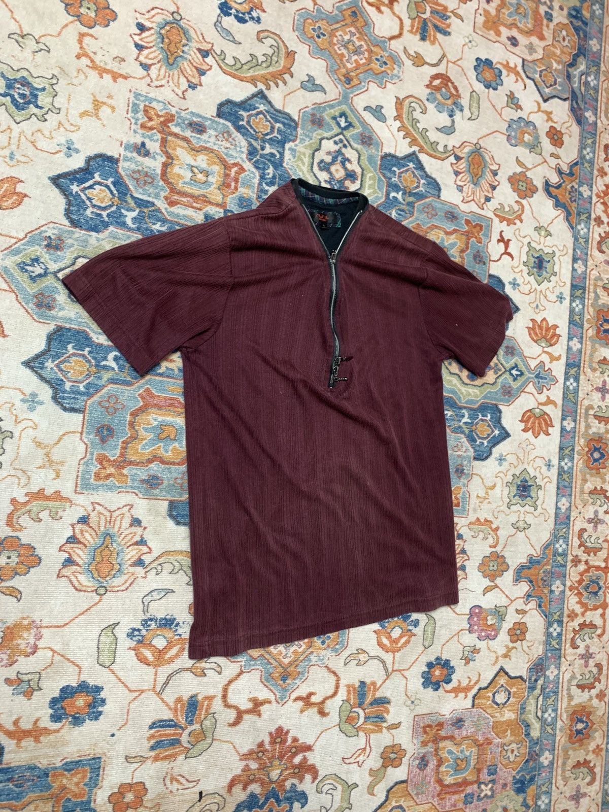 Japanese Brand 2000s Japanese archive Vkei triple zipper short sleeve Size US M / EU 48-50 / 2 - 10 Thumbnail