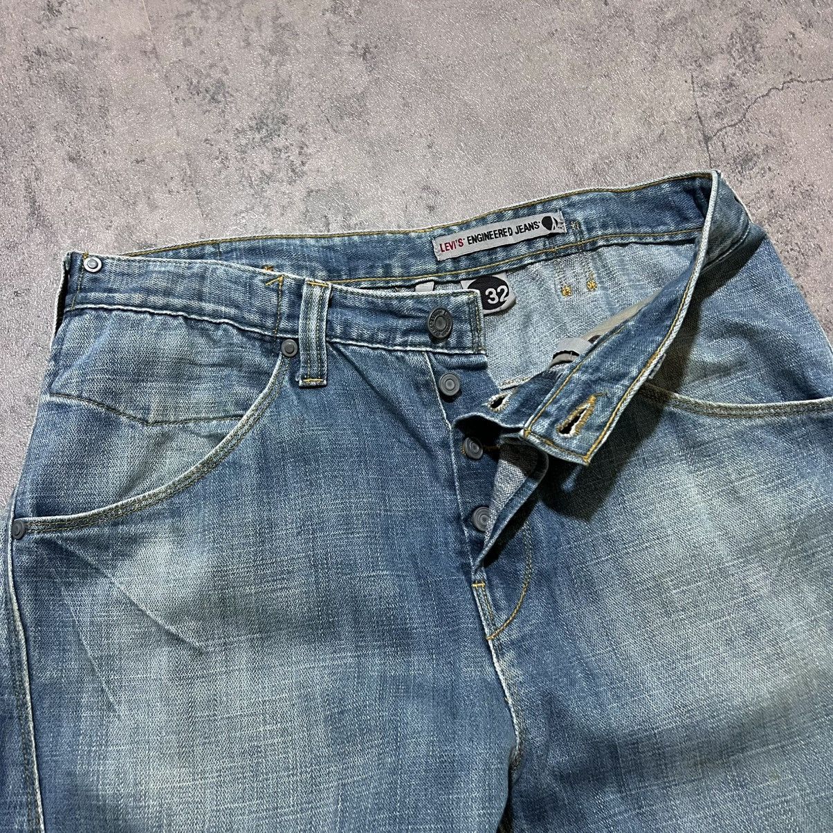 Levi's Levis Engineered Buttoned Back Denim Jeans Size US 32 / EU 48 - 3 Thumbnail