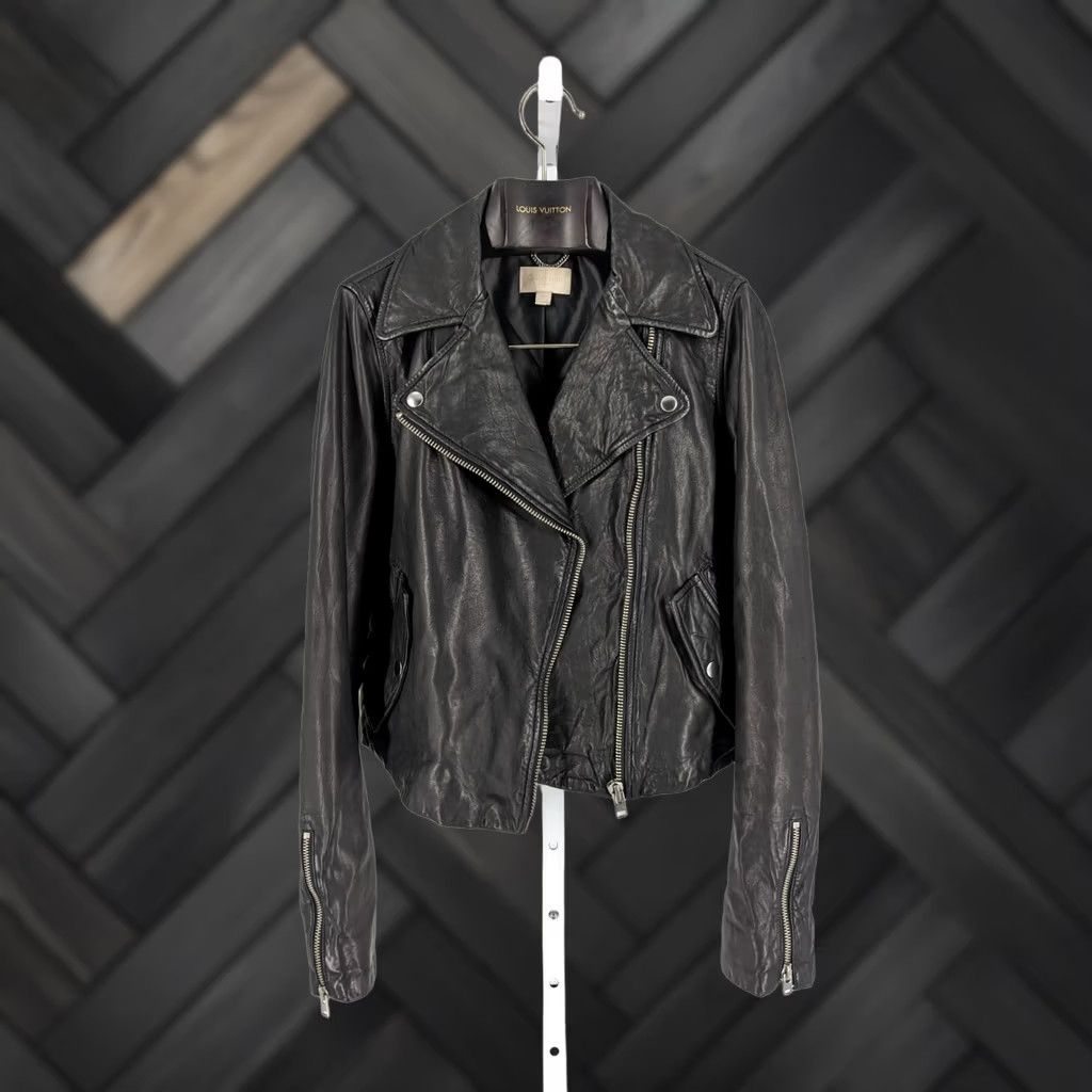 J.Crew J.CREW Motorcycle Jacket Leather Black Punk FW 2018 Runway M Women Mens? Size M / US 6-8 / IT 42-44 - 1 Thumbnail