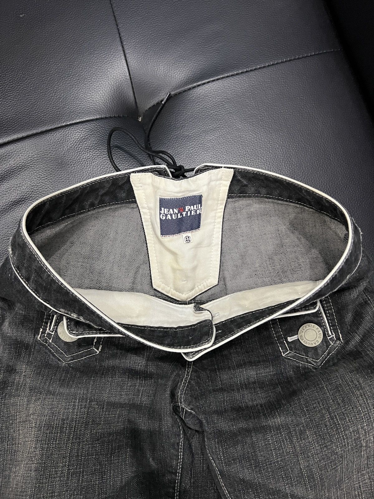 Jean Paul Gaultier Jean Paul Gaultier Nautical Button Flared Denim Size US 40 / EU 56 - 12 Thumbnail