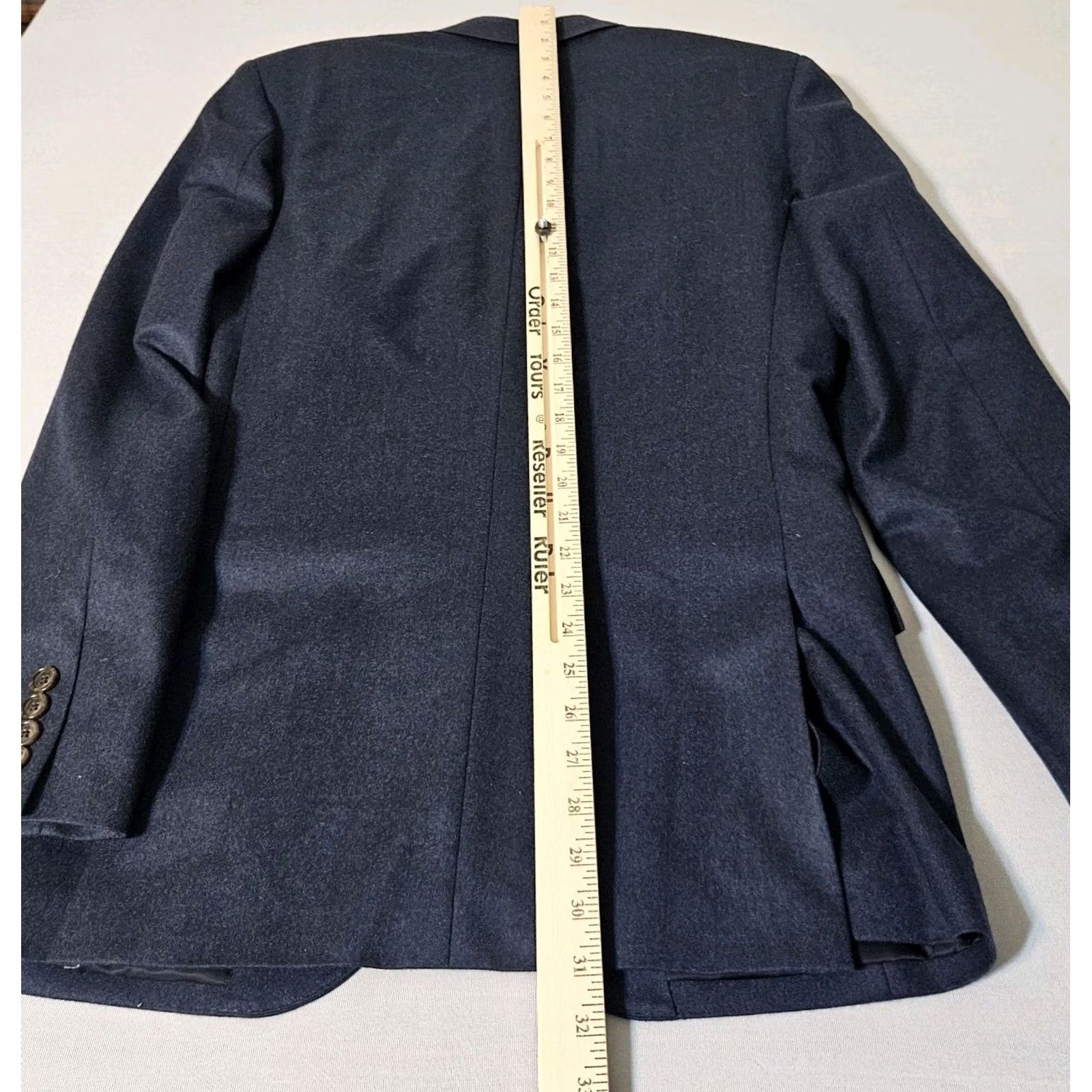 J.Crew J. Crew Ludlow Blazer Vitale Barberis Wool Suit Jacket Mens 36R Navy Size 36R - 7 Thumbnail