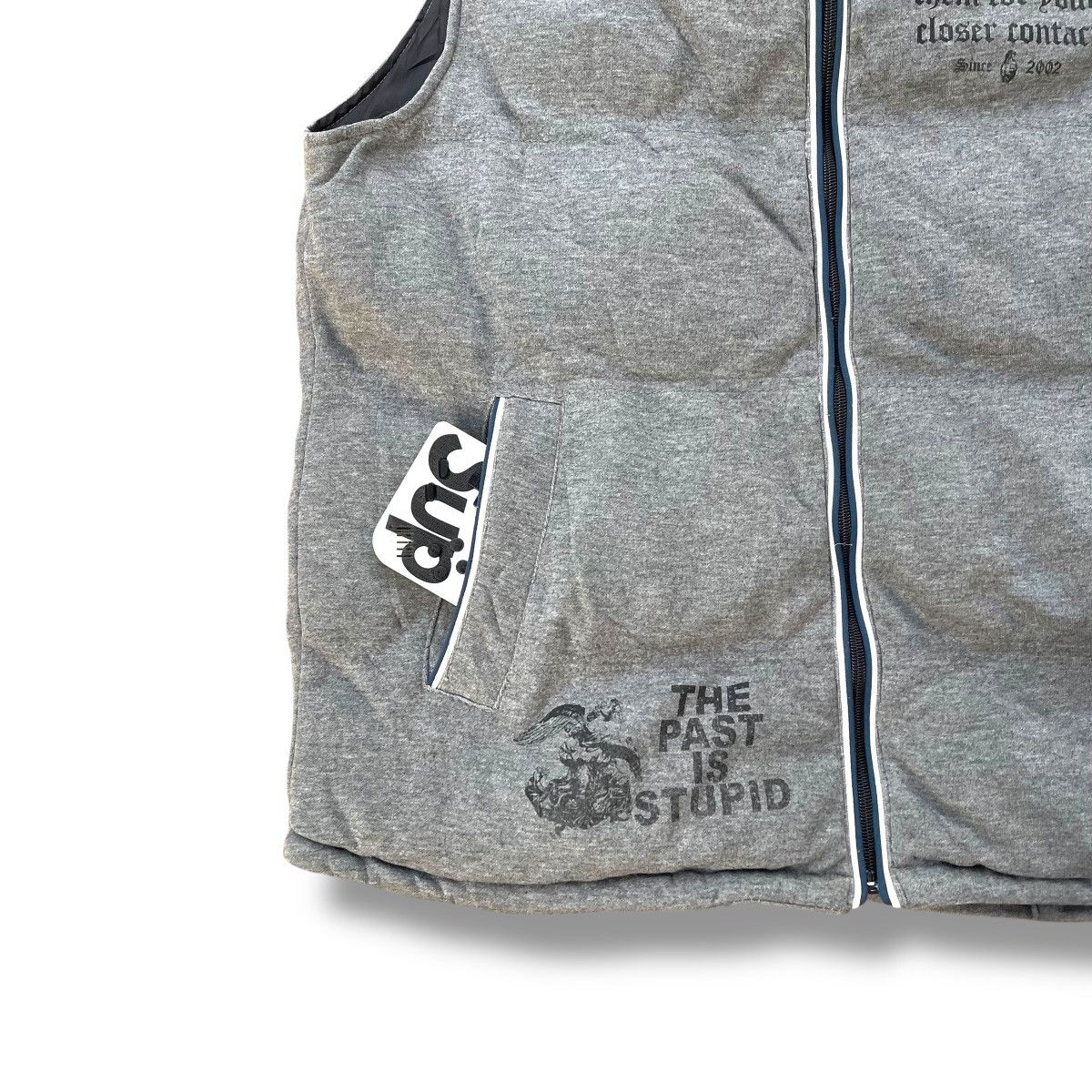 If Six Was Nine 🇯🇵 SPLENDID SATISFACTION SEDITIONARIES WORDING PUFFER VEST Size US XL / EU 56 / 4 - 4 Thumbnail