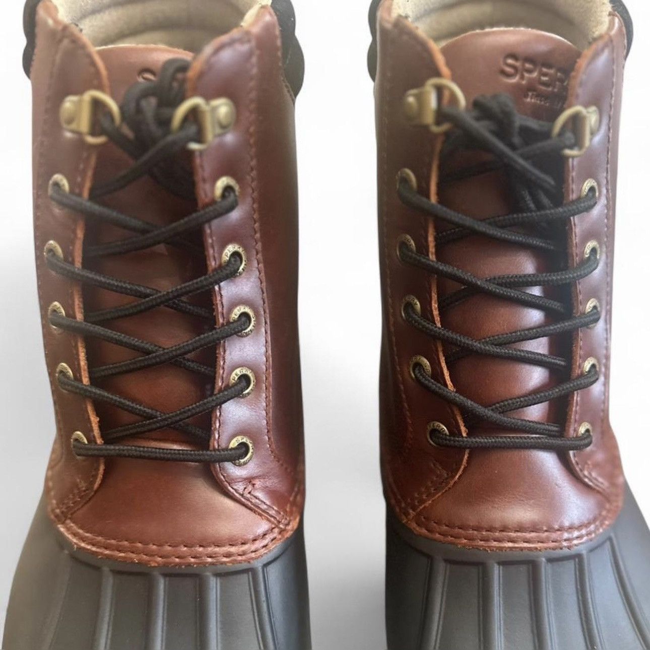 Sperry NWT Sperry Brown/Black Duck Boots Size US 9.5 Size US 9.5 / EU 42-43 - 4 Thumbnail