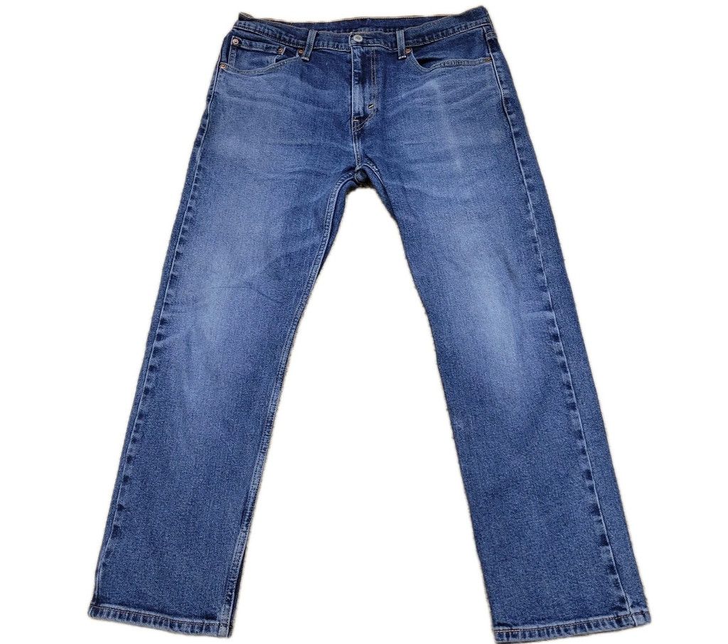 Levi's Levi's 502 Slim-Fit Blue Jeans Size 33/30 Men's Excellent Co Size US 33 - 1 Thumbnail