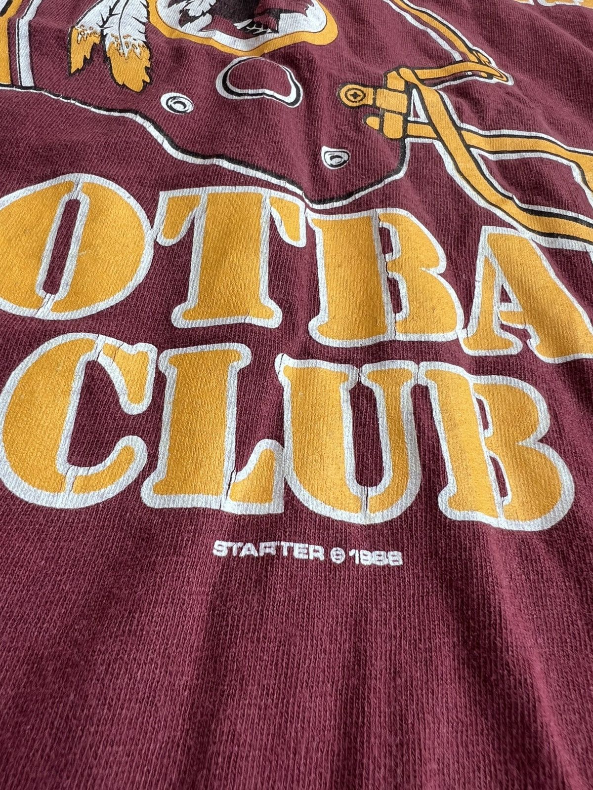 Starter Vintage 1988 Washington Redskins Football Club Starter Tee Size US XL / EU 56 / 4 - 3 Thumbnail