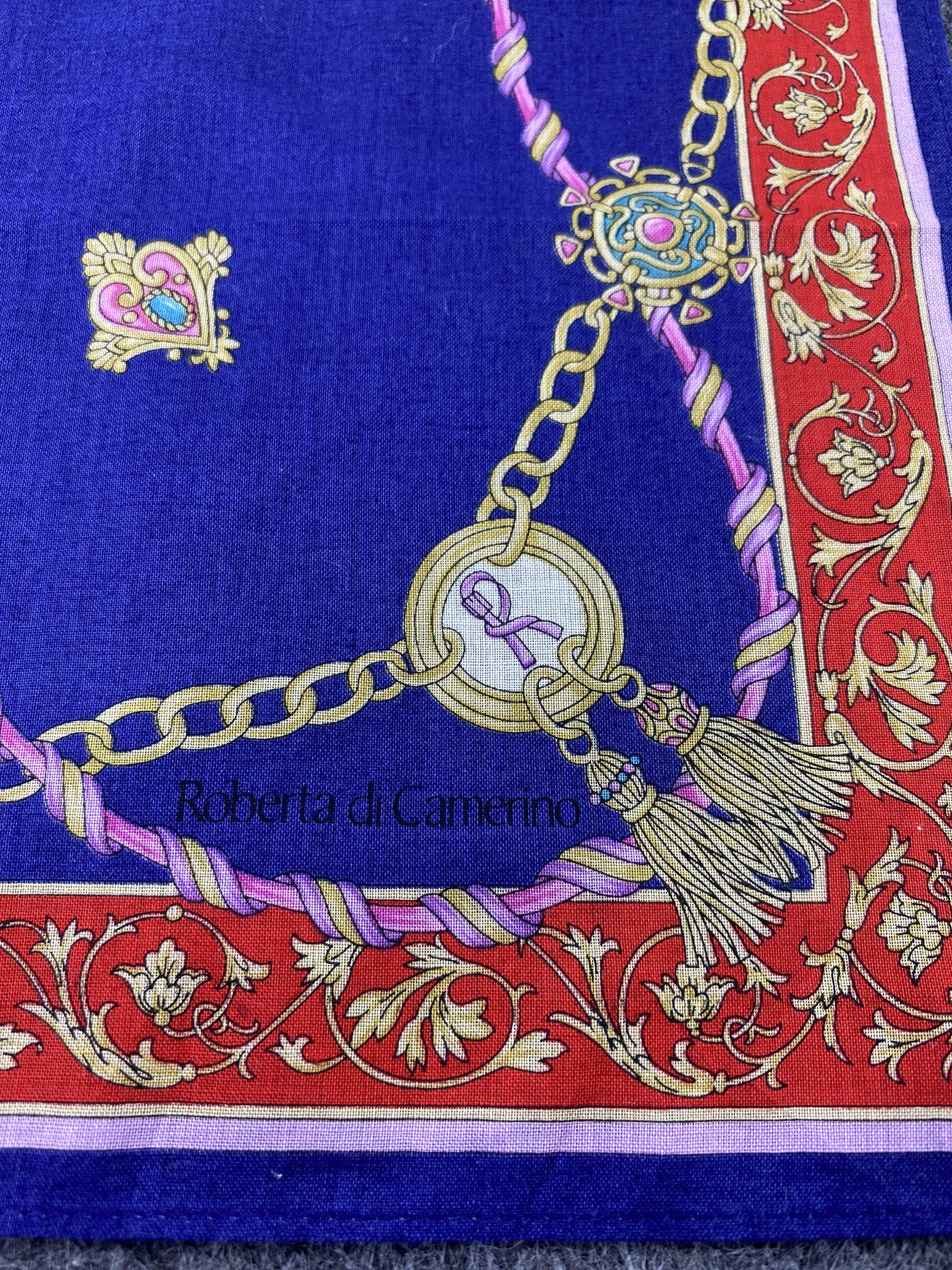 Roberta di Camerino Roberta Di Camerino Handkerchief / Bandana-B379 Size ONE SIZE - 5 Thumbnail