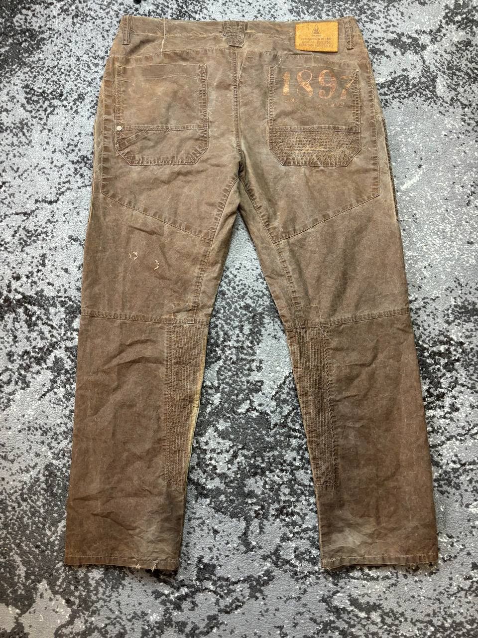 If Six Was Nine × Japanese Brand × Vintage Vintage Y2K Gaastra Military Archival Faded Cargo Baggy Pan Size US 36 / EU 52 - 13 Thumbnail