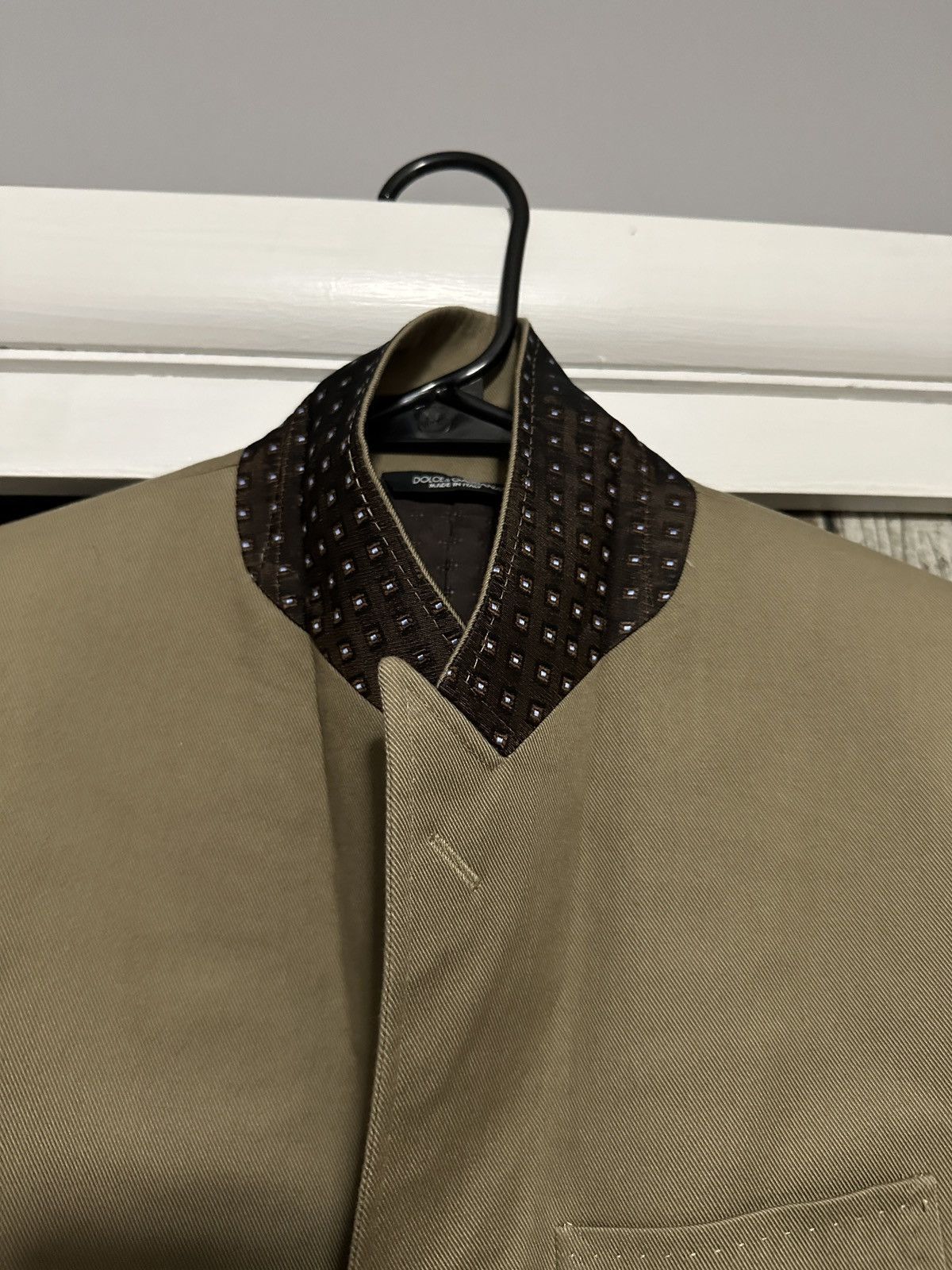 Dolce & Gabbana Gabardine Blazer Jacket Size 44R - 11 Thumbnail