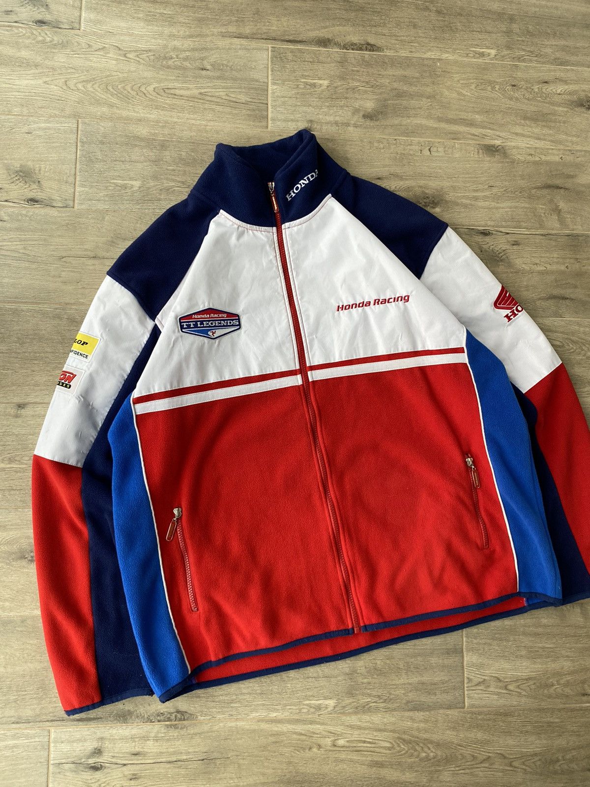 Formula 1 × Honda Honda Vintage Racing Fleece Jacket Size US XL / EU 56 / 4 - 3 Thumbnail