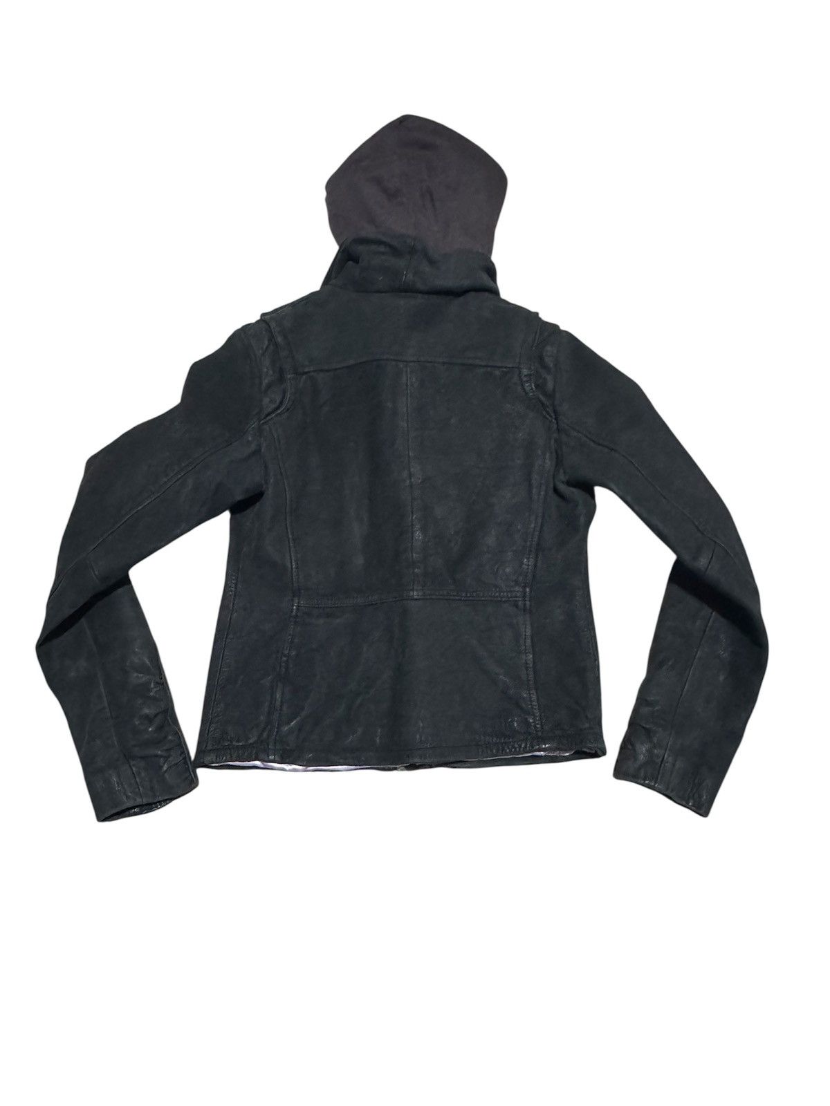Genuine Leather Vtg Doma Horse Leather Biker Hoodie Jacket Size US S / EU 44-46 / 1 - 2 Thumbnail
