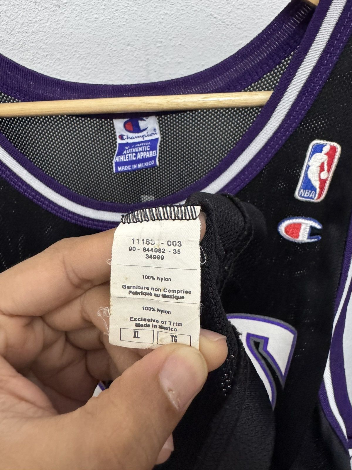 Champion × NBA × Vintage Vintage Sacramento Kings Jason Williams Champion NBA Jersey Size US XL / EU 56 / 4 - 8 Thumbnail
