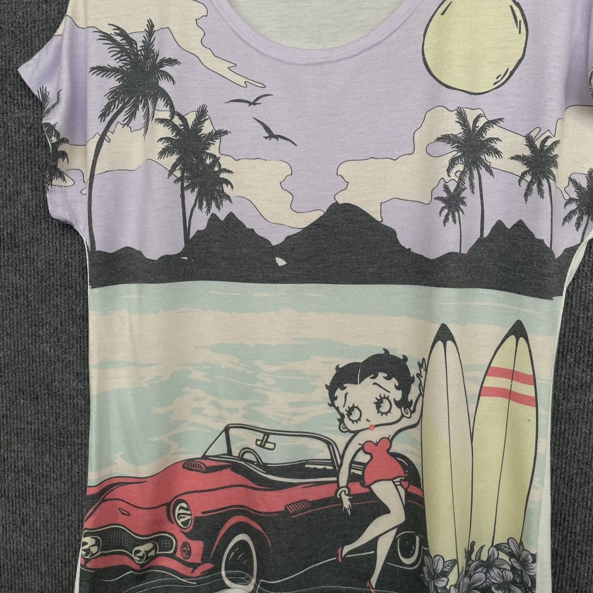 Cartoon Network × Vintage Vintage Y2K Betty Boop Overprint T Shirt Size S / US 4 / IT 40 - 2 Thumbnail