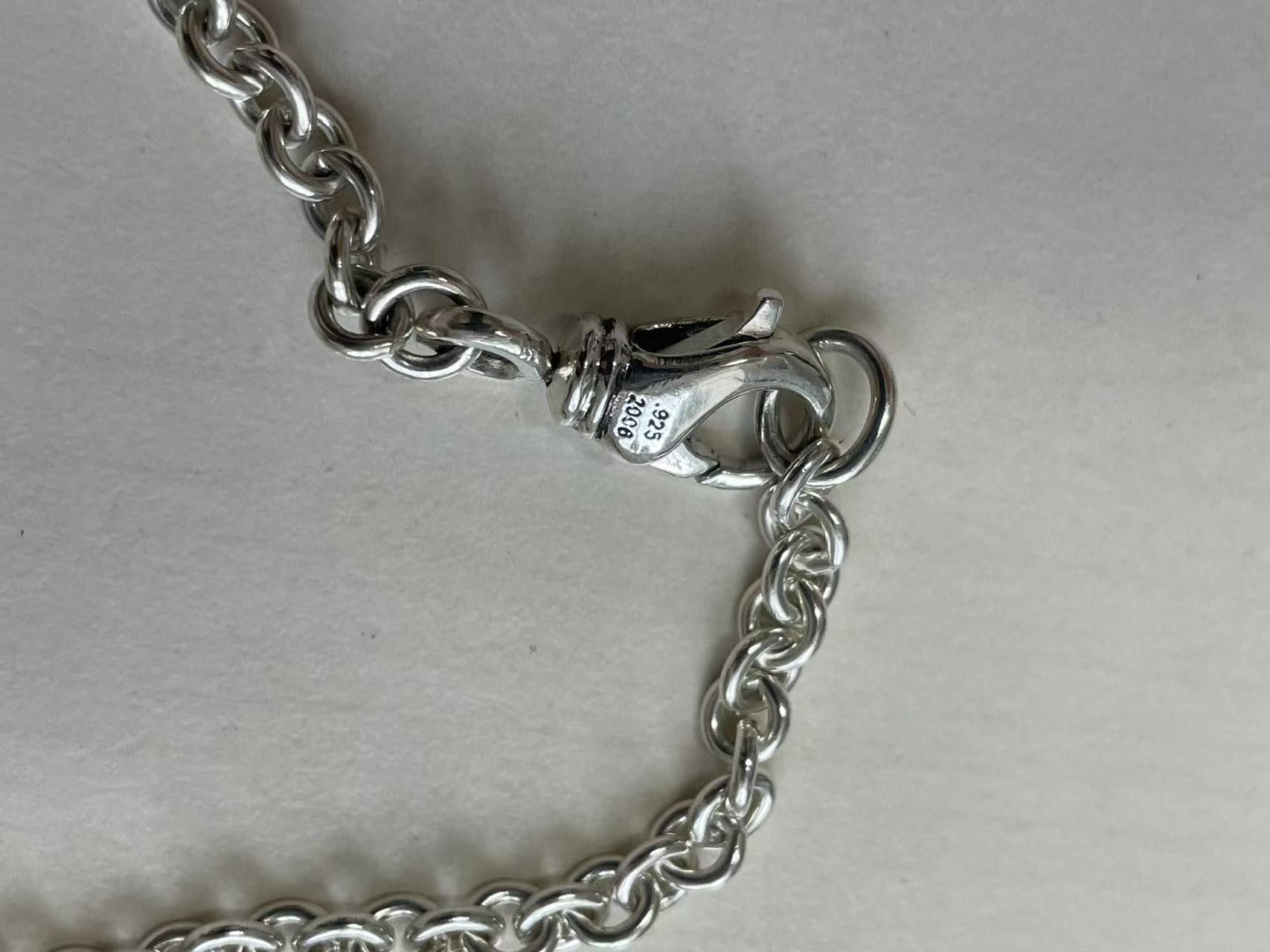 Chrome Hearts Chrome Hearts Silver Ne Chain Lobster Clasp Necklace Size ONE SIZE - 7 Thumbnail