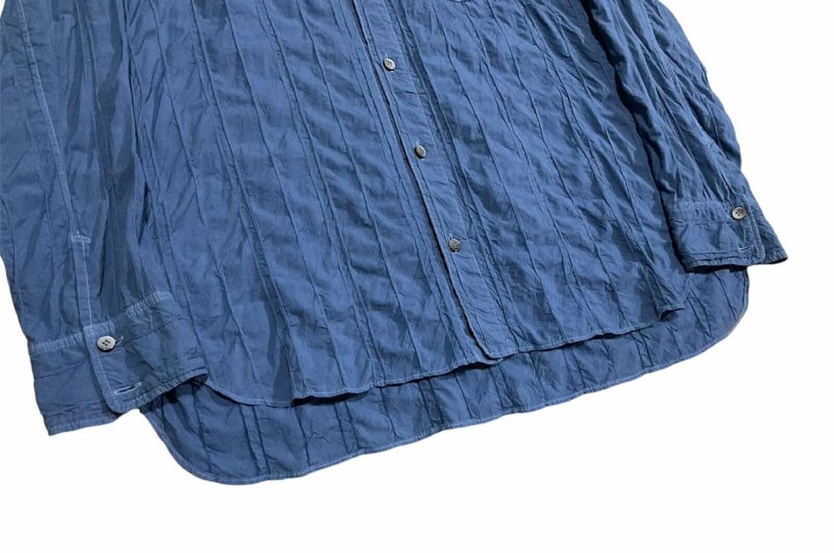 Issey Miyake 🔥Vintage Issey Miyake Plantation Pleats Wrinkled Shirt Size US XL / EU 56 / 4 - 11 Thumbnail