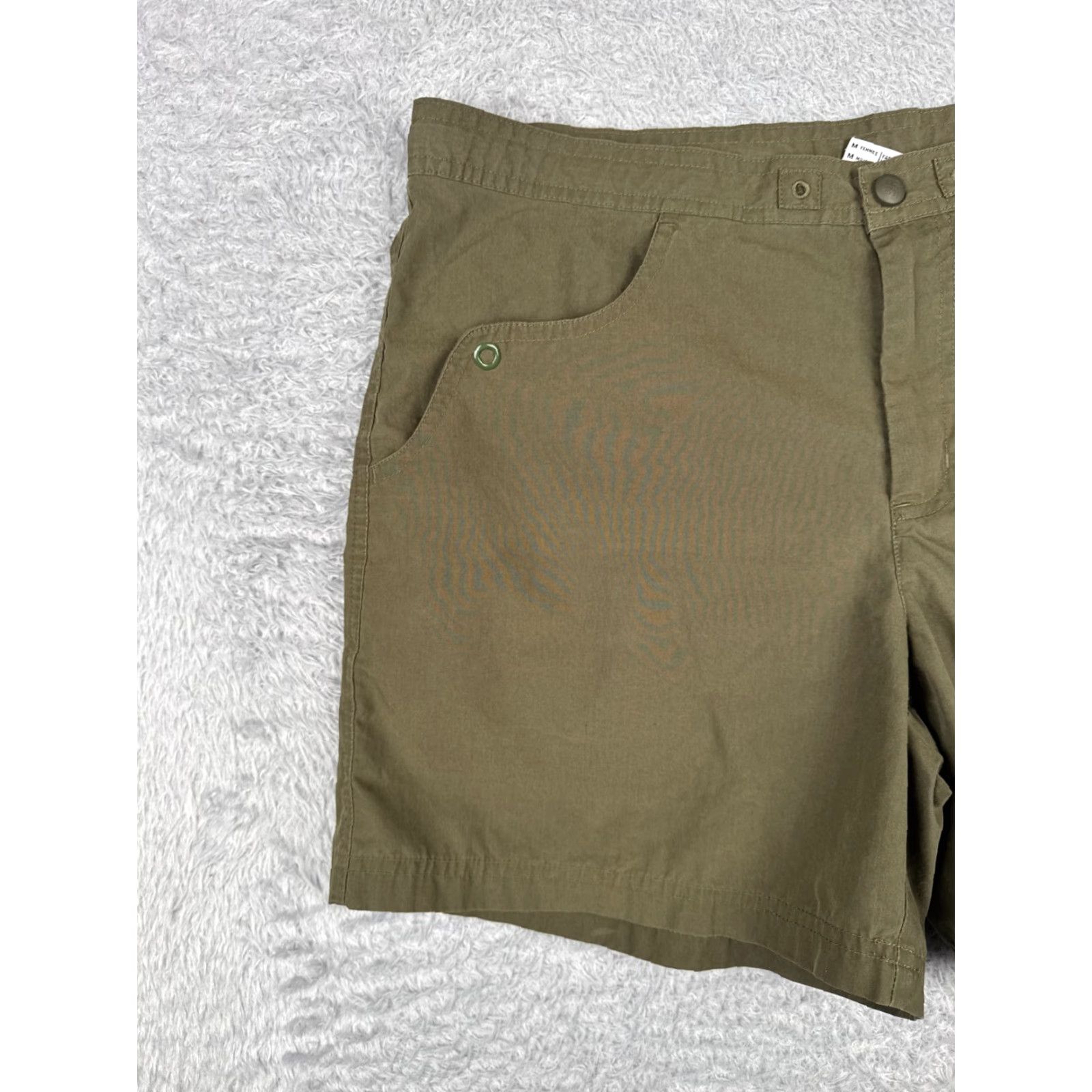 Vintage VINTAGE Columbia Shorts Women Regular Green Cotton Blend 34x5 Read Me Read Me Size 32" / US 10 / IT 46 - 2 Thumbnail