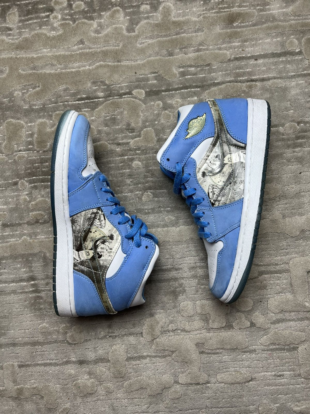 Jordan Brand Jordan retro 1 alpha men’s university hi shoes sneakers Size US 8 / EU 41 - 4 Thumbnail