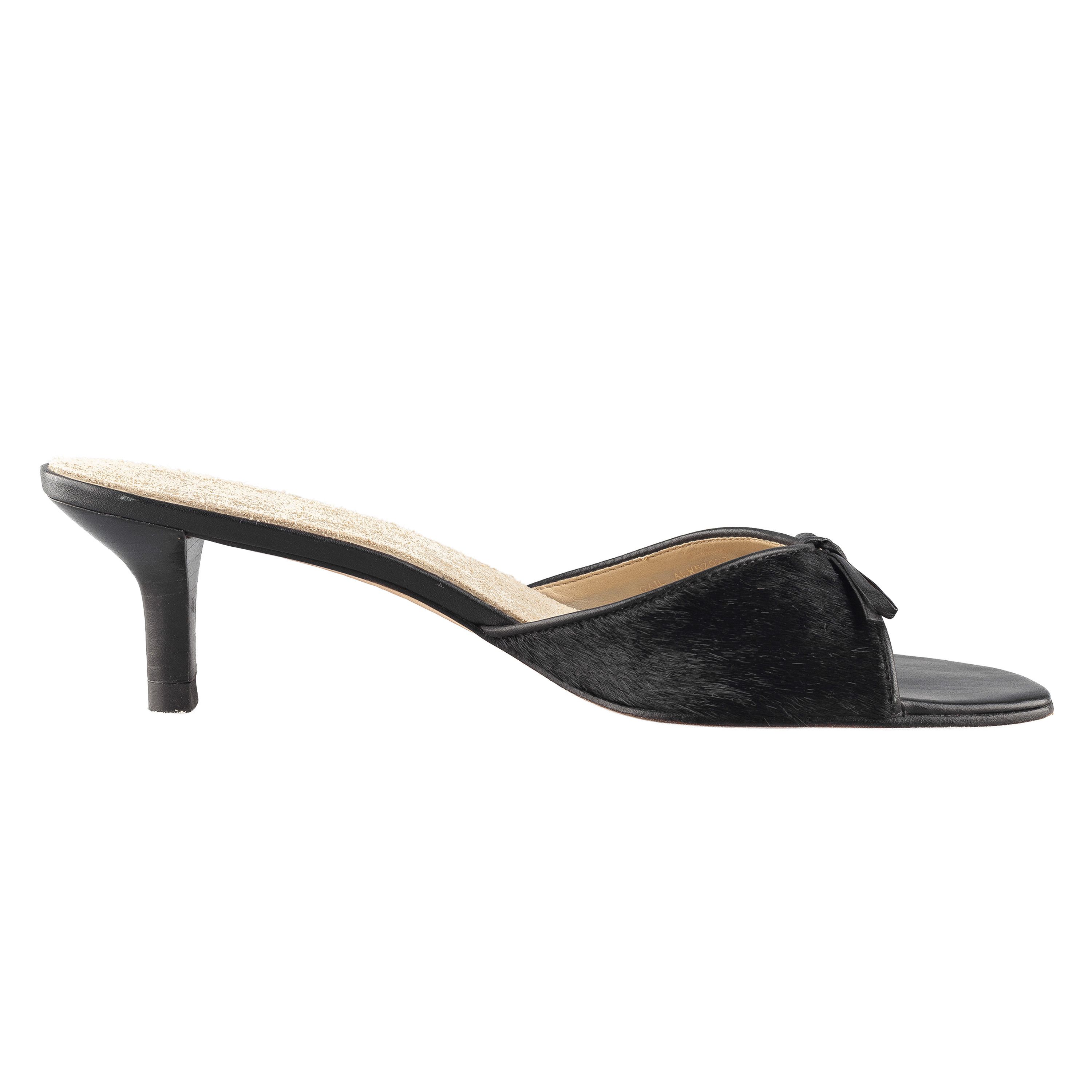 Ralph Lauren Ralph Lauren Vintage Black Pony Kitten Heels Size US 7 / IT 37 - 12 Thumbnail