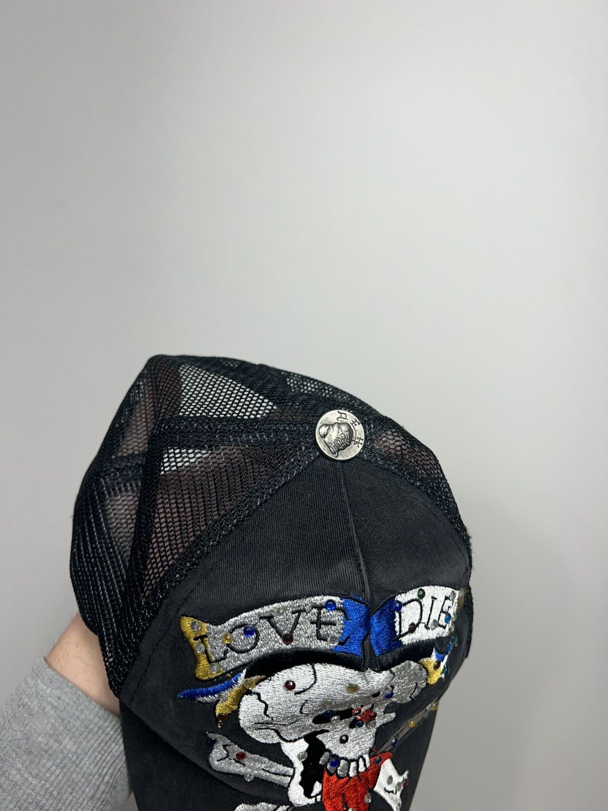 Ed Hardy Vintage Ed Hardy by Christian Audigier Love Dies Hard Cap Size ONE SIZE - 7 Thumbnail