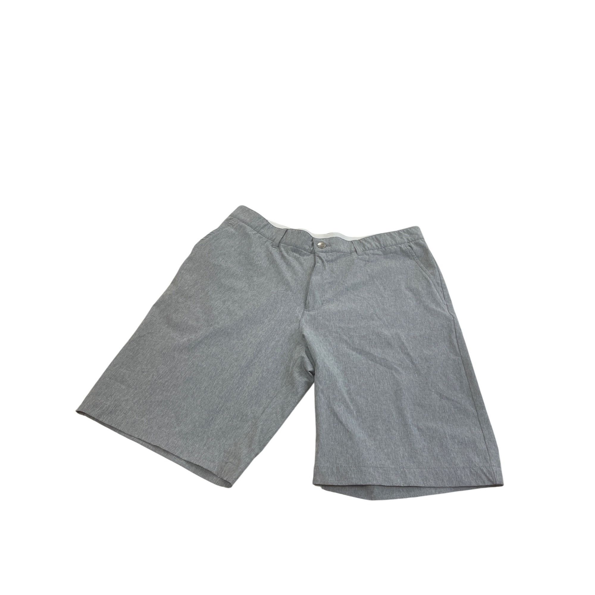 Adidas Adidas Mens Gray Performance Golf Casual Shorts Size 36 SKU Size US 36 / EU 52 - 1 Thumbnail