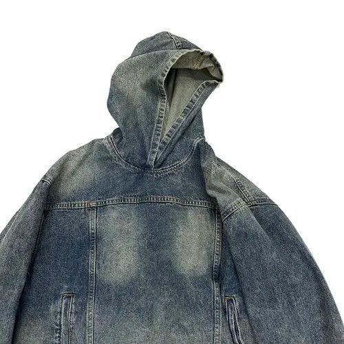 Jean Yukiko x Kaori Stylish Oversized Denim Hoodie Jacket Size US M / EU 48-50 / 2 - 3 Thumbnail