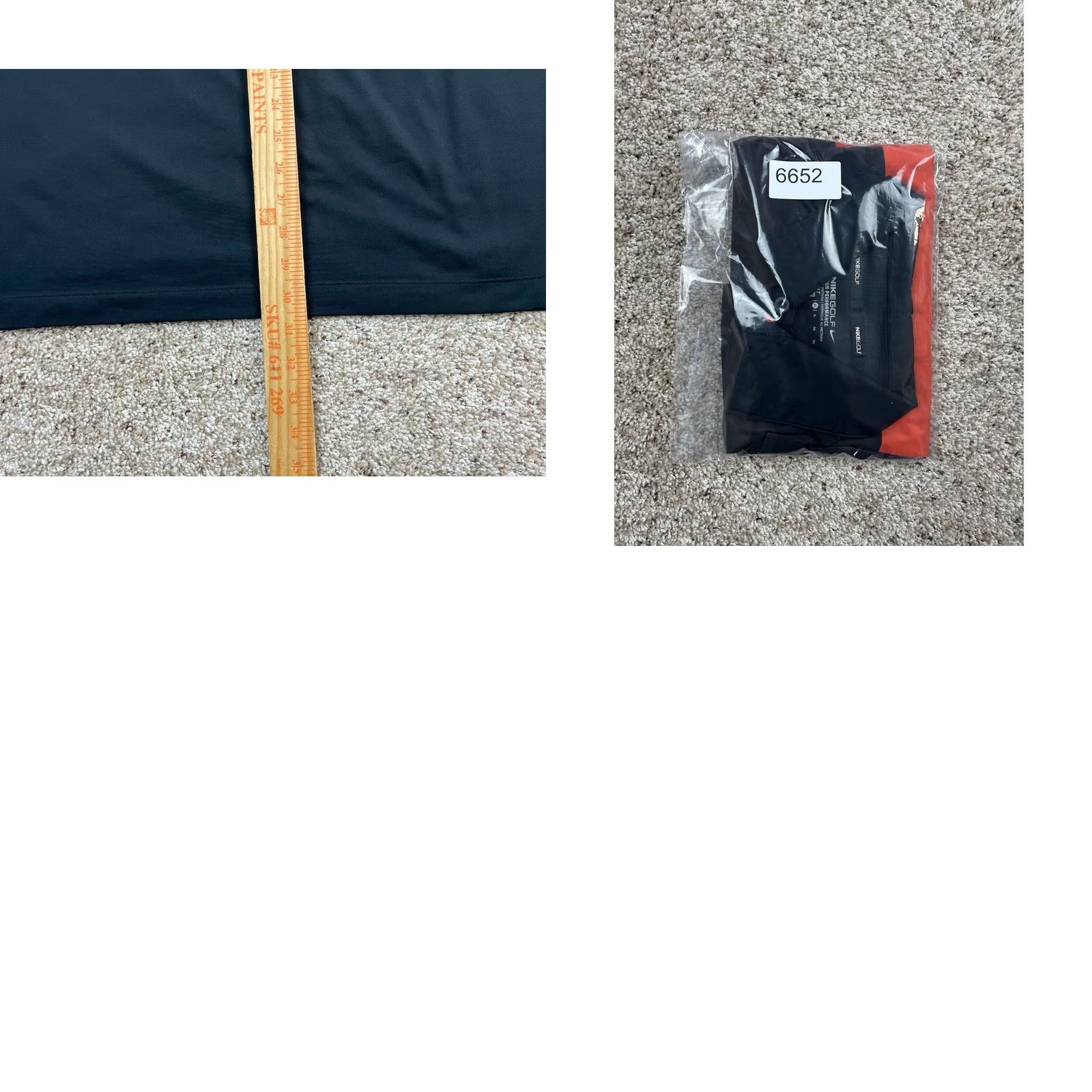 Nike Nike Golf Polo Shirt Medium Mens Black Striped Short Sleeve Tour Performance Polo Size US XXL / EU 58 / 5 - 9 Thumbnail