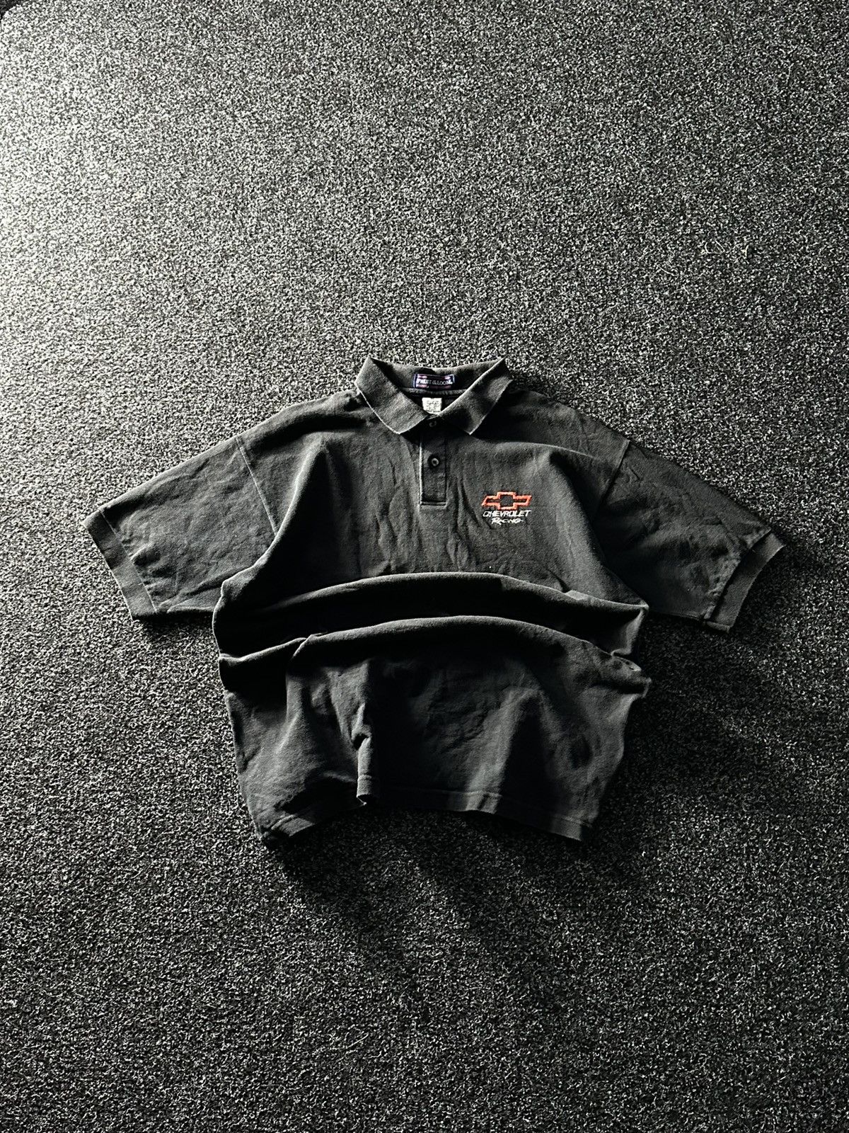 Chevrolet × Fruit Of The Loom 80s FRUIT OF THE LOOM CHEVROLET Chevy Vintage Polo RARE Size US XL / EU 56 / 4 - 1 Thumbnail