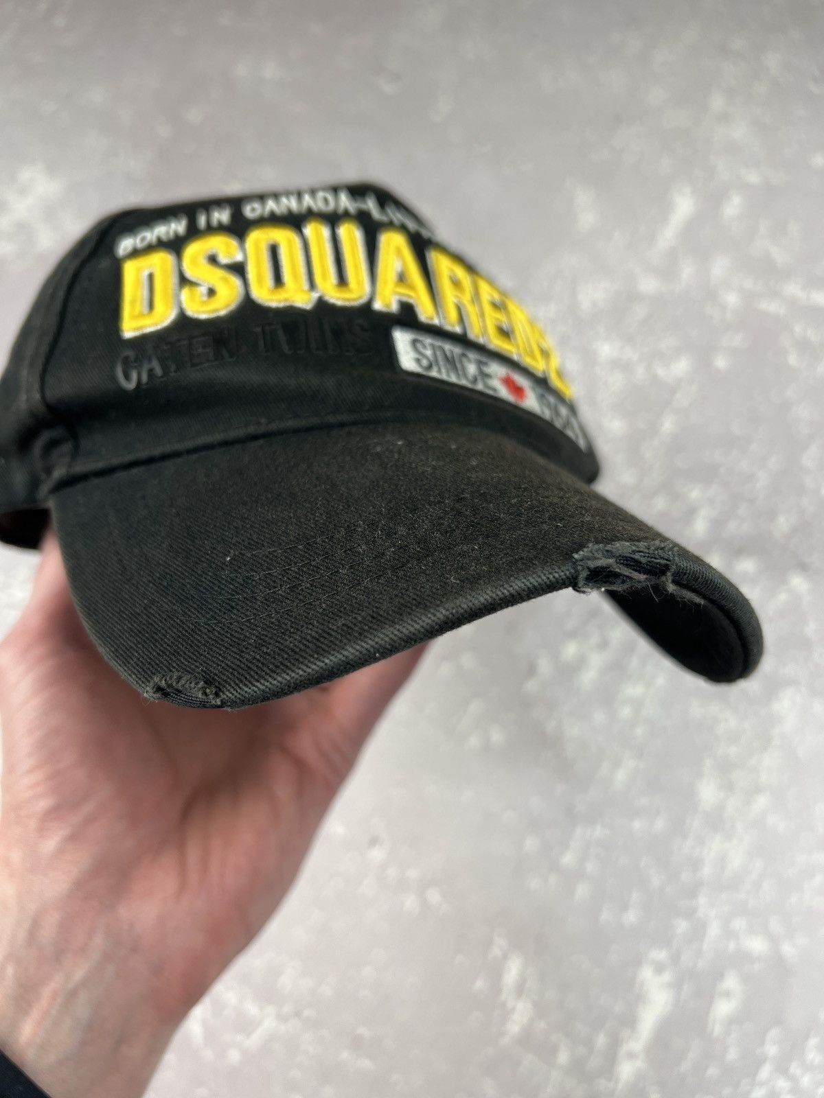 Dsquared2 Dsquared2 DS2 Family Business Baseball Cap Black Size ONE SIZE - 3 Thumbnail