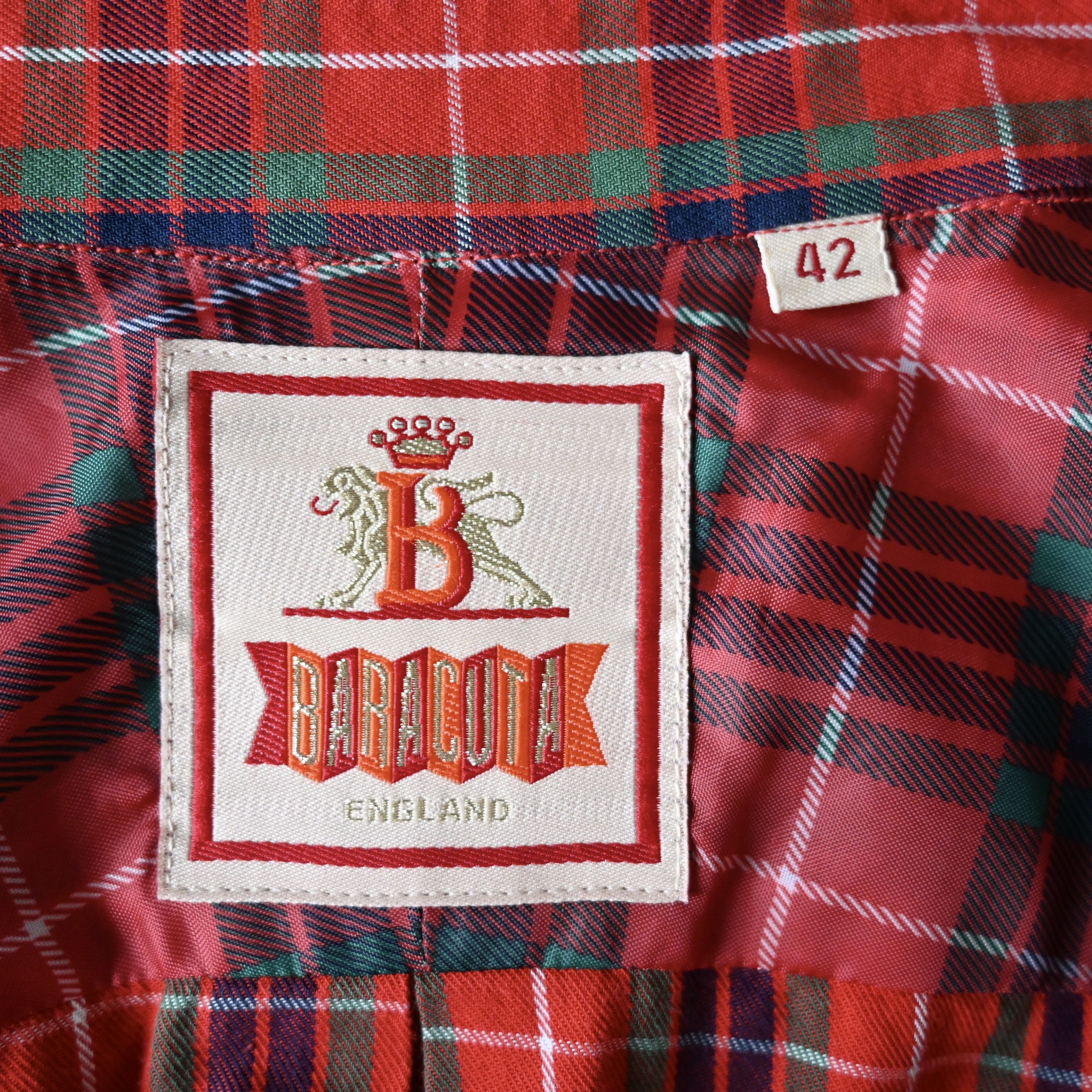 Baracuta VTG 1990s BARACUTA tartan lining fabric shirt made in Japan Size US M / EU 48-50 / 2 - 20 Thumbnail