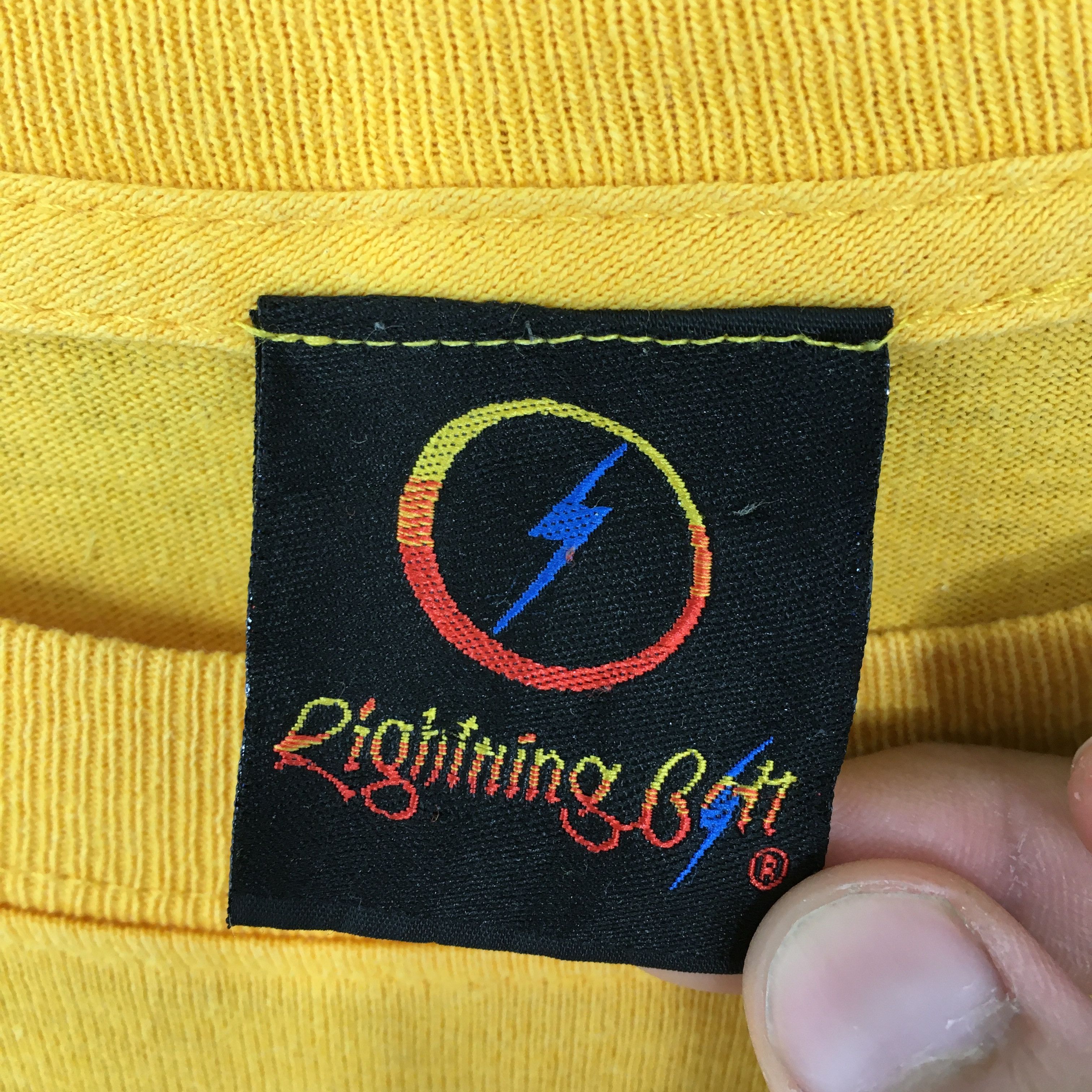 Lightning Bolt Vintage 90's Lightning Bolt Ocean Wave Surfing T shirt Size US L / EU 52-54 / 3 - 7 Thumbnail
