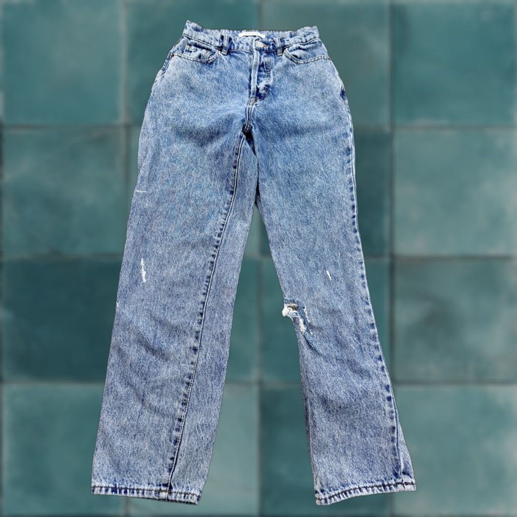 Pacsun Pacsun Mom Jeans 22W Acid Wash, Women, Jeans, Blue, Regular, 22, PacSun, Acid Wash, Mom, 22W, Blue, Jeans Size 40" / US 18 - 1 Thumbnail