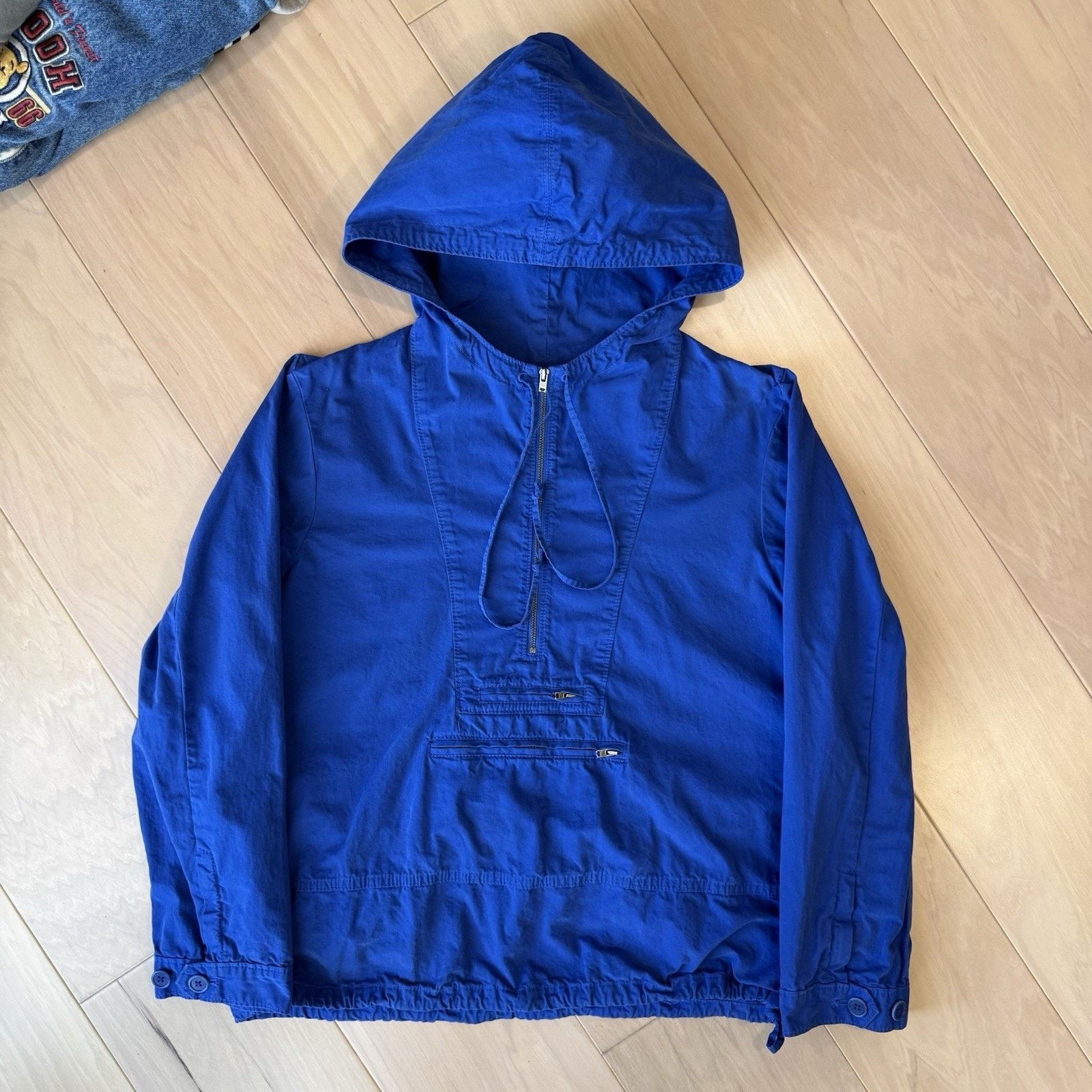 J.Crew J Crew Anorak Small Blue 1/2 Zip Cotton Pullover Heritage Size US S / EU 44-46 / 1 - 2 Thumbnail
