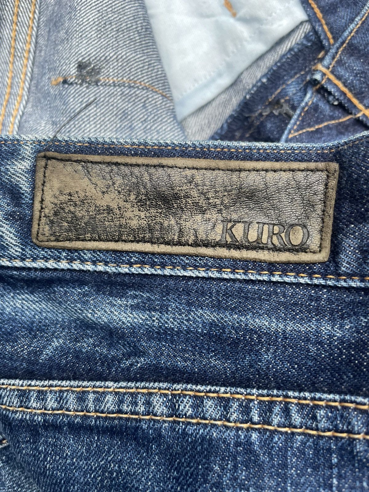 KURO Vintage Kuro Japan Selvedge Denim Size US 34 / EU 50 - 20 Thumbnail