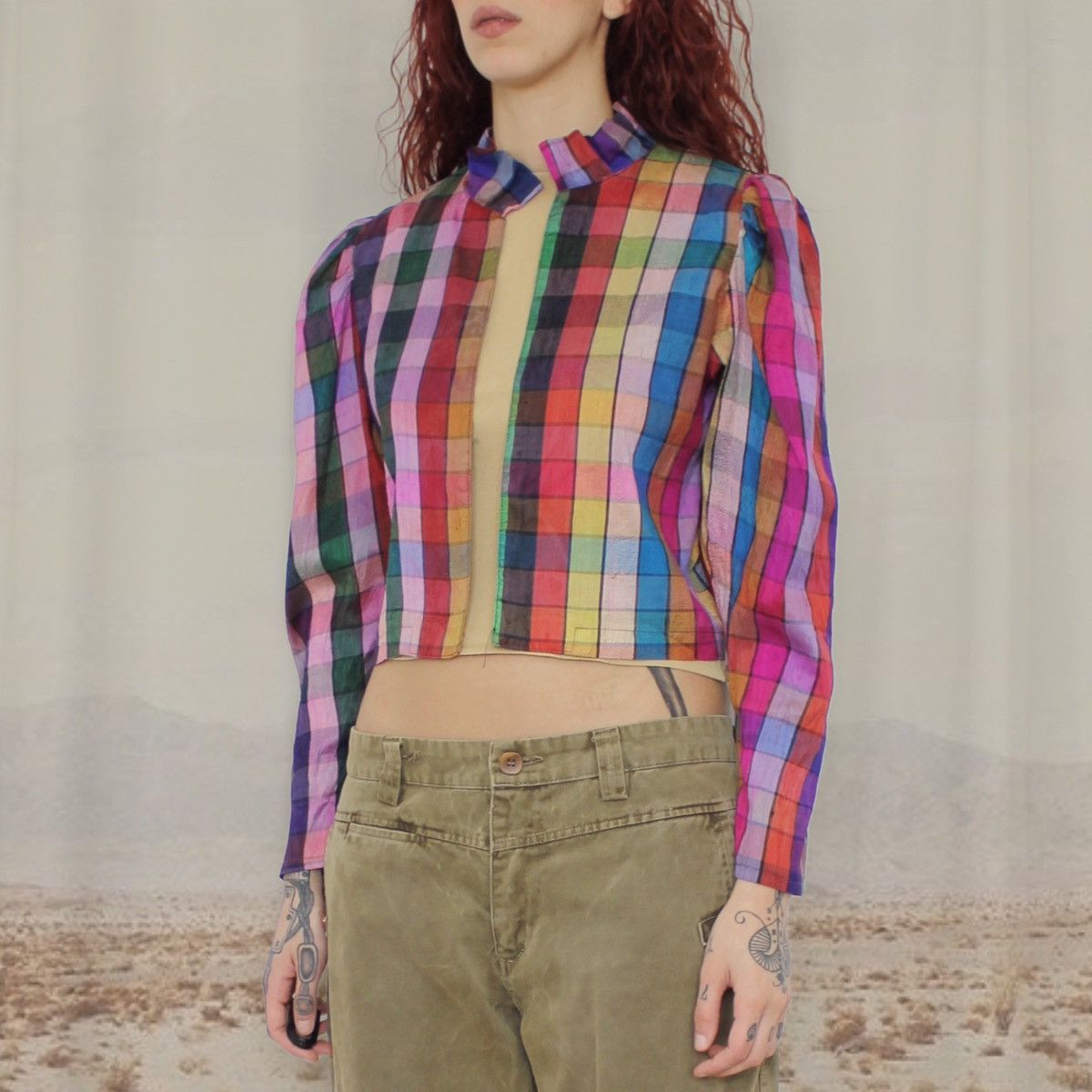 Vintage 🤡CLOWN SHIRT🤡 Size S / US 4 / IT 40 - 2 Thumbnail