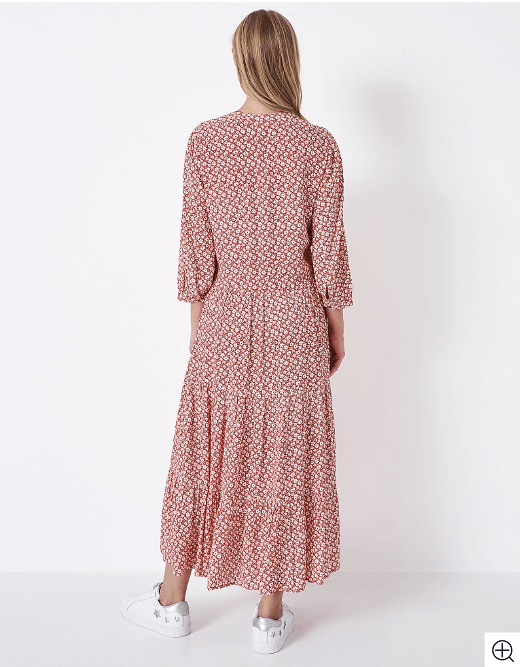 Other Print Tiered Maxi Dress Size L / US 10 / IT 46 - 4 Thumbnail
