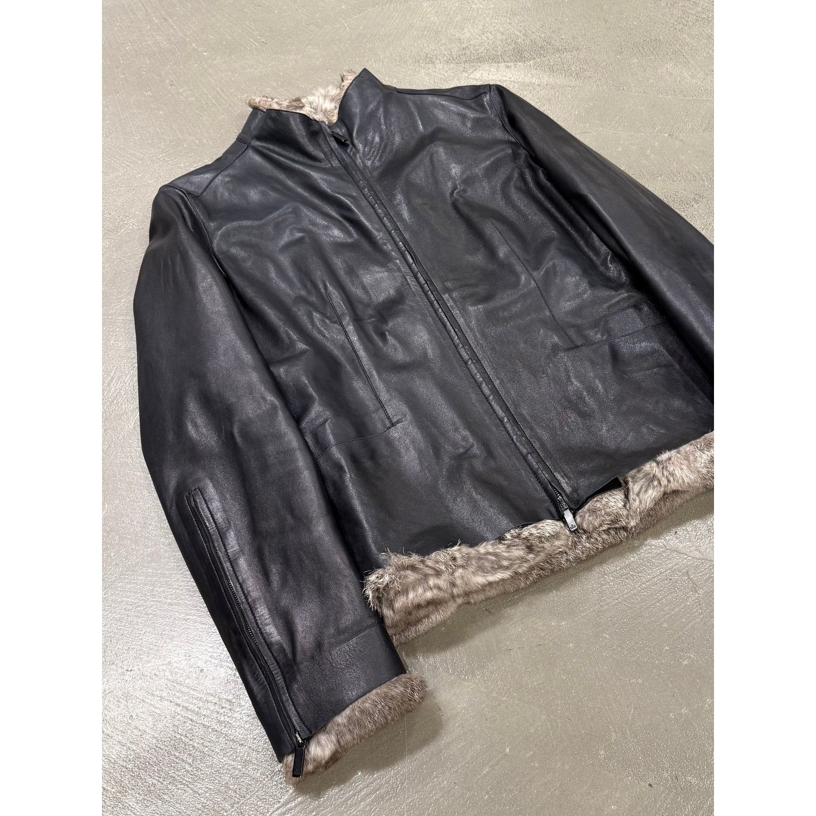 Gucci 1999 Gucci by Tom Ford 2 in 1 fur leather jacket Size US S / EU 44-46 / 1 - 5 Thumbnail