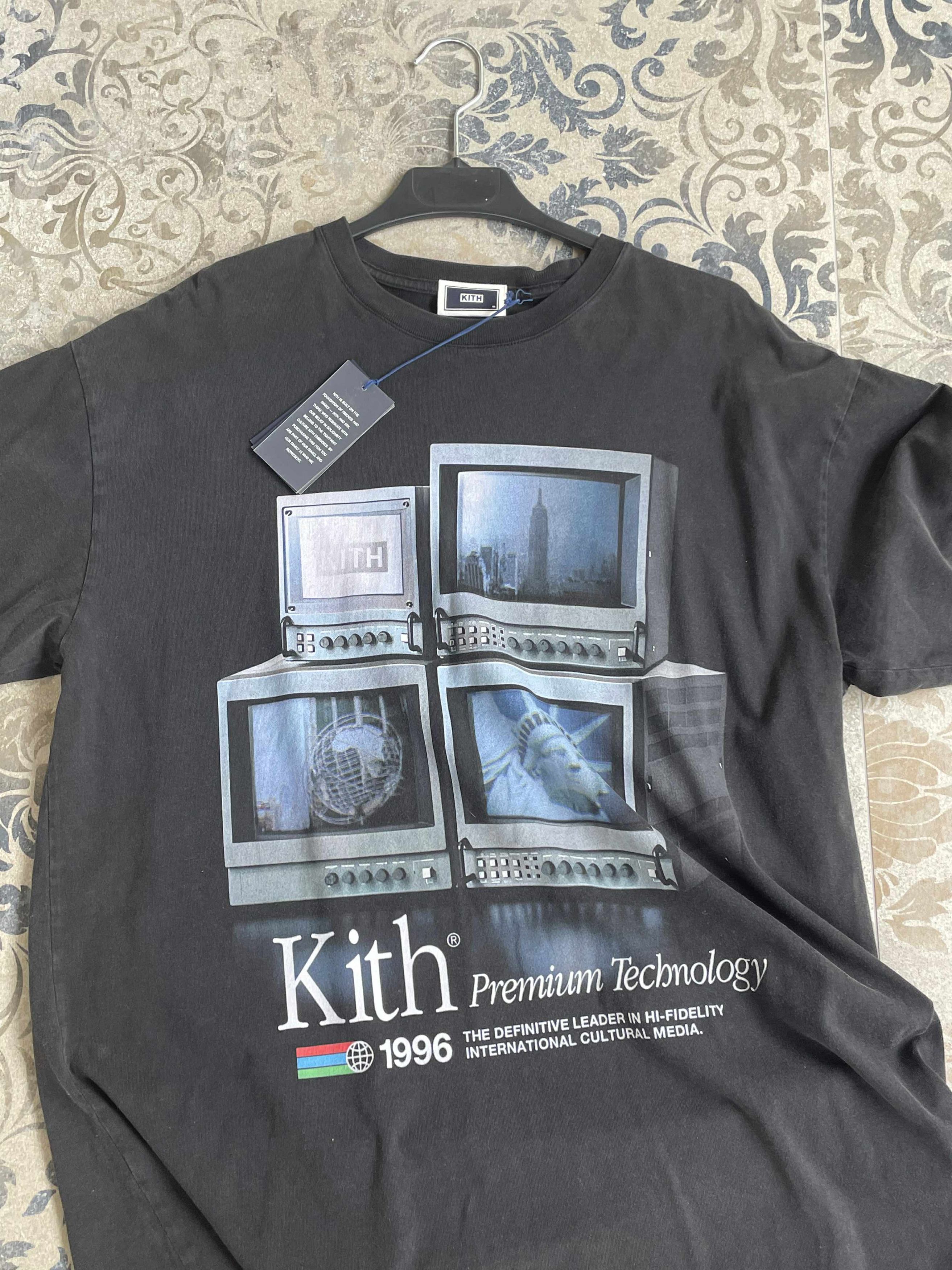 Kith Kith Premium Technology 1996 Tee T Shirt M Blakc Size US M / EU 48-50 / 2 - 4 Thumbnail