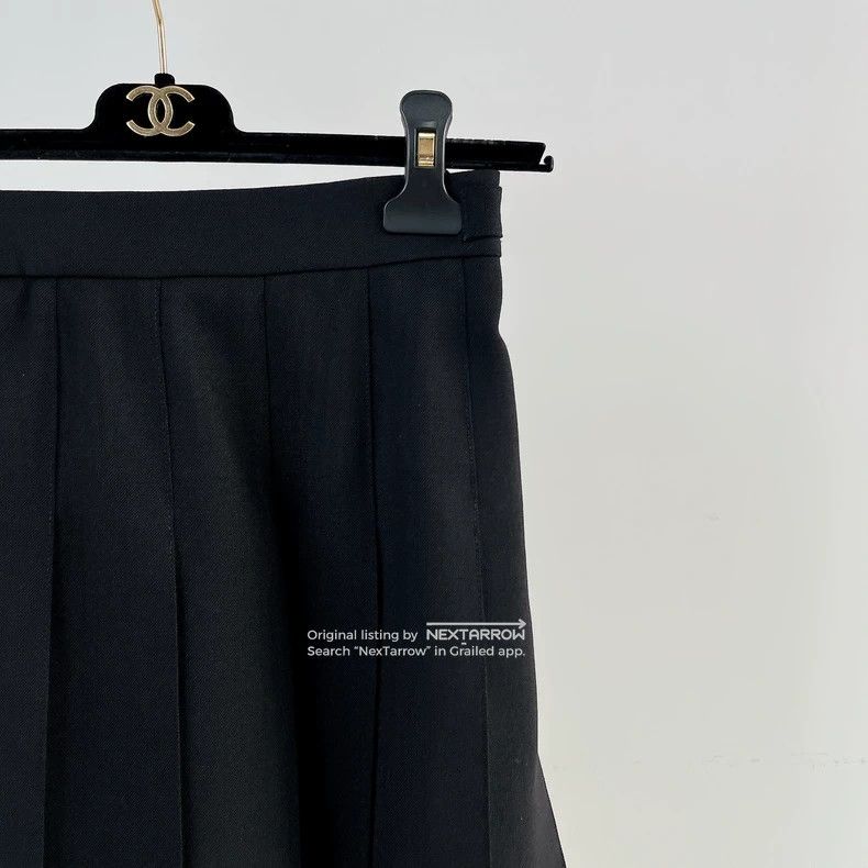 Thom Browne Thom Browne Black Pleated Skirt Size 36 3 Size 36" / US 14 / IT 50 - 3 Thumbnail