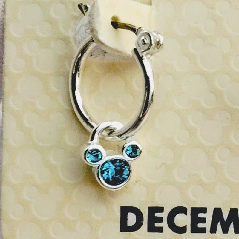 Disney Disney Parks Mickey Mouse December Birthstone Earrings NIP Size ONE SIZE - 4 Thumbnail